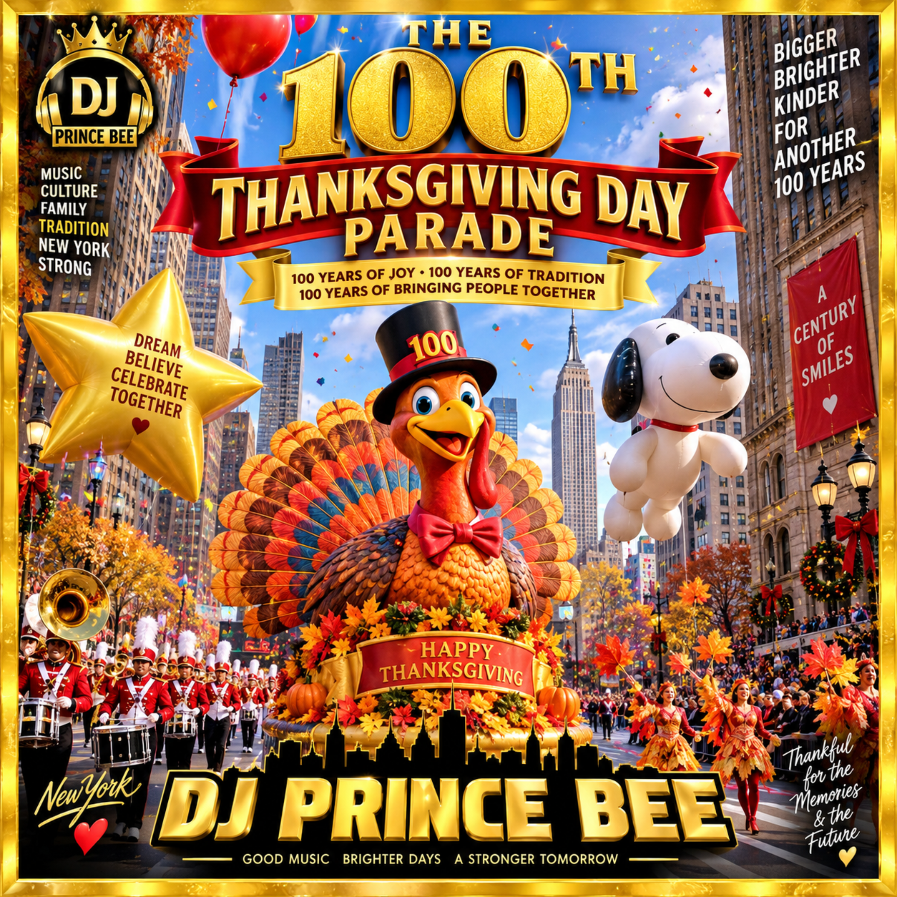 The 100th Thanksgiving Day Parade by DJ PRINCE BEE cover art