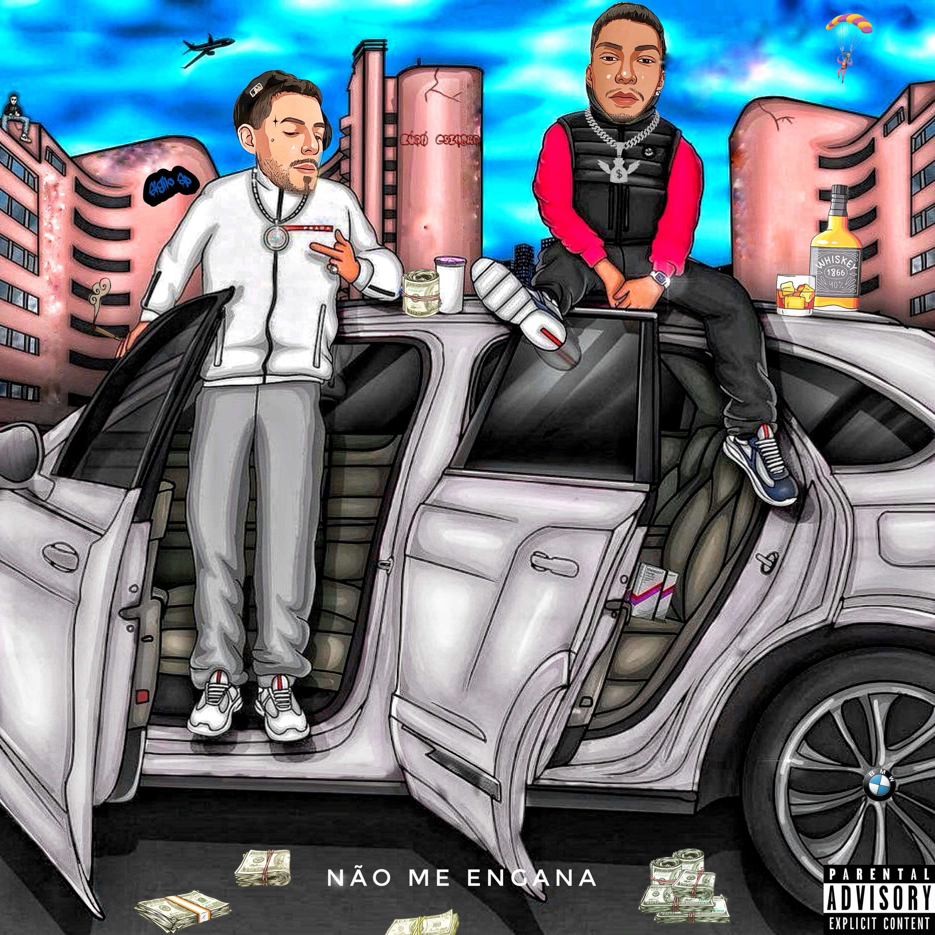 Não me engana artwork