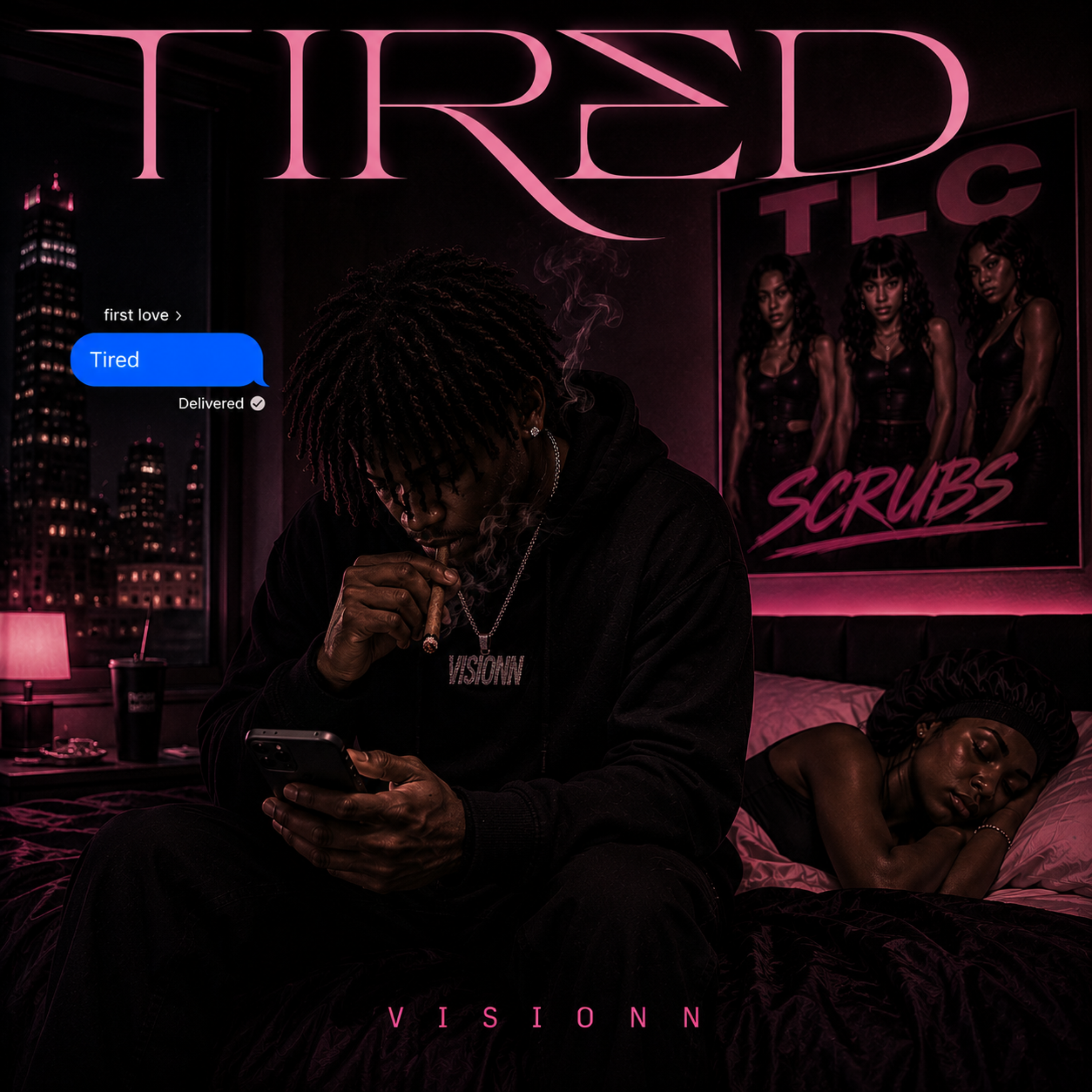 Tired by Visionn The Rapper cover art