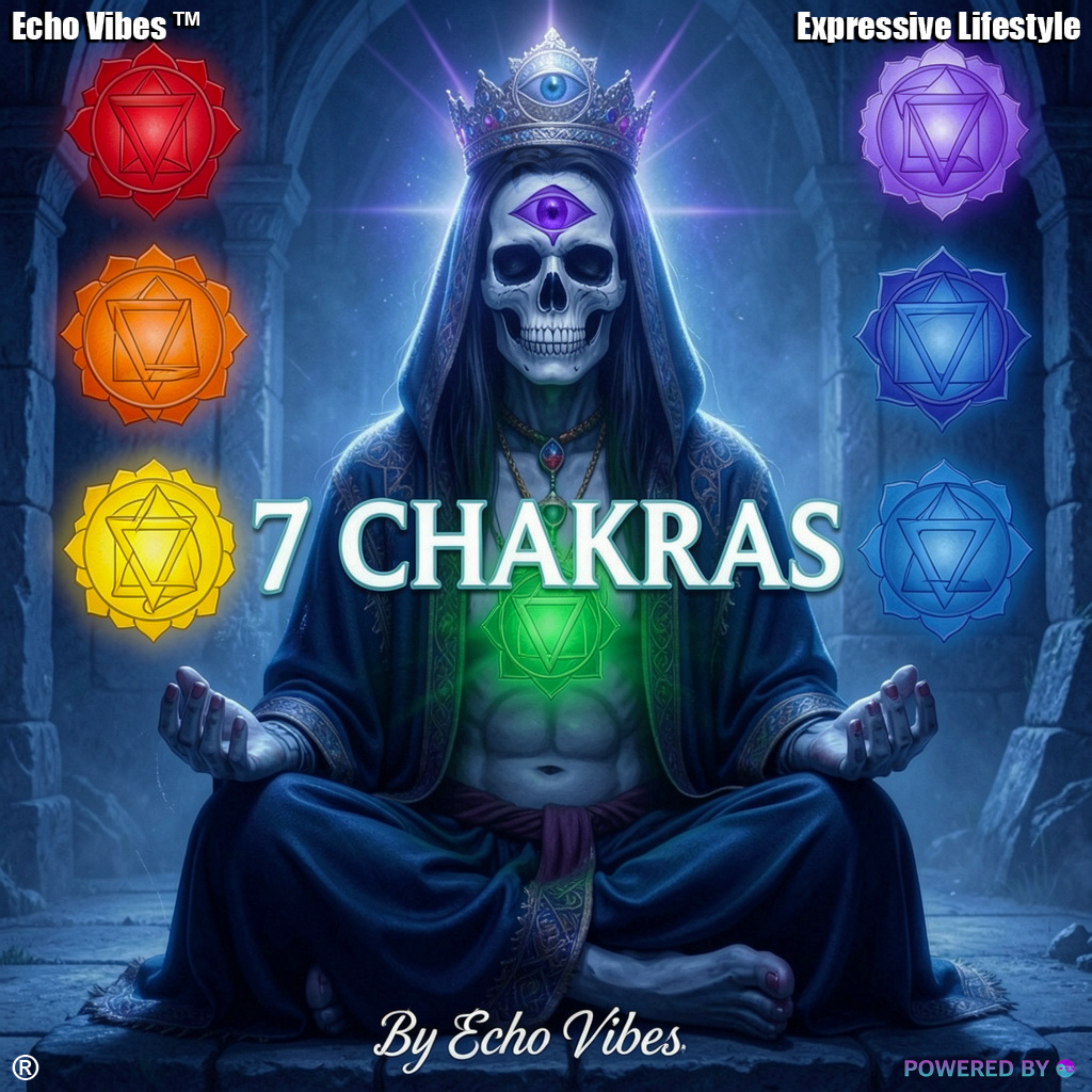 Seven Chakras (7 CHAKRAS) by Echo Vibes cover art