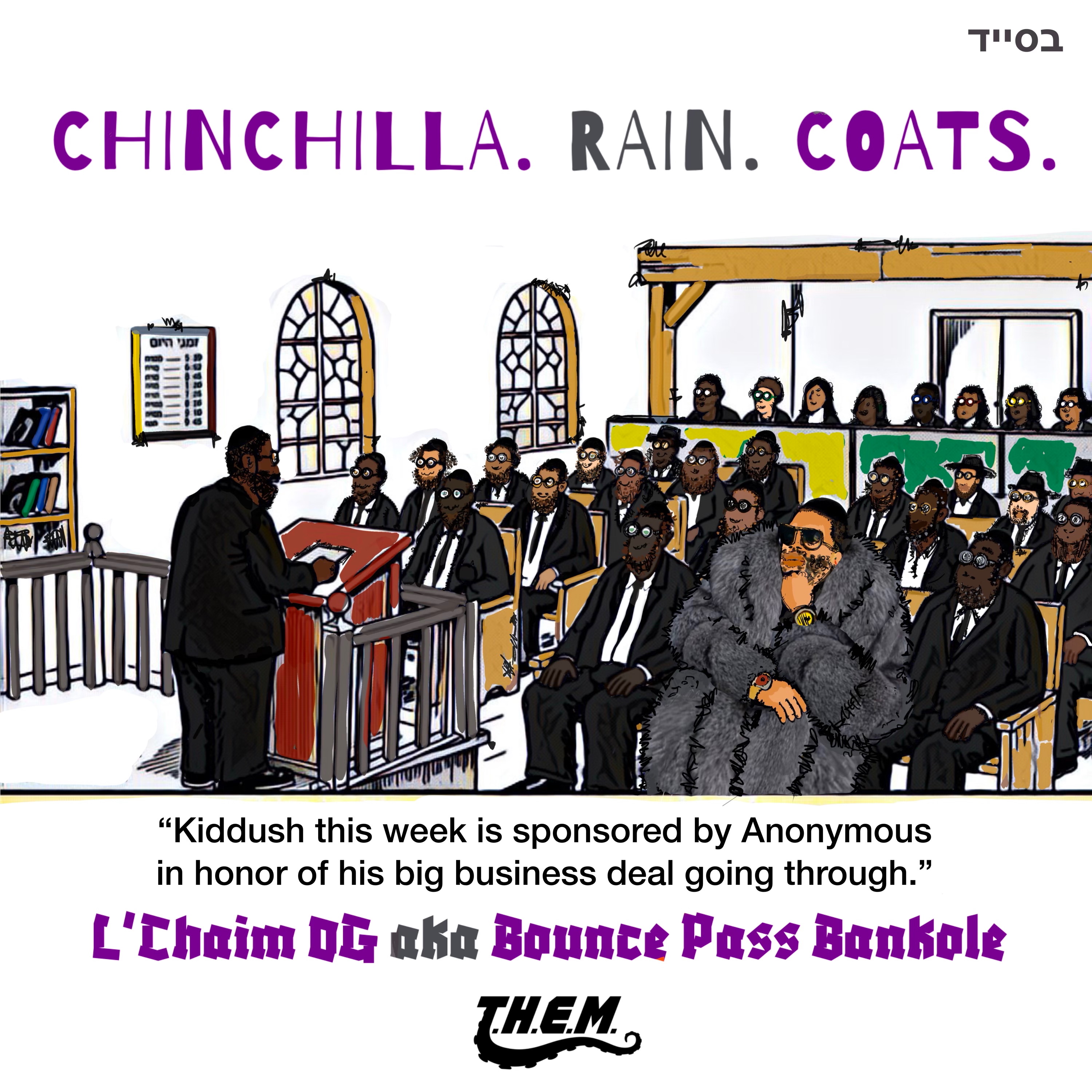 Chinchilla. Rain. Coats. by L’Chaim OG cover art