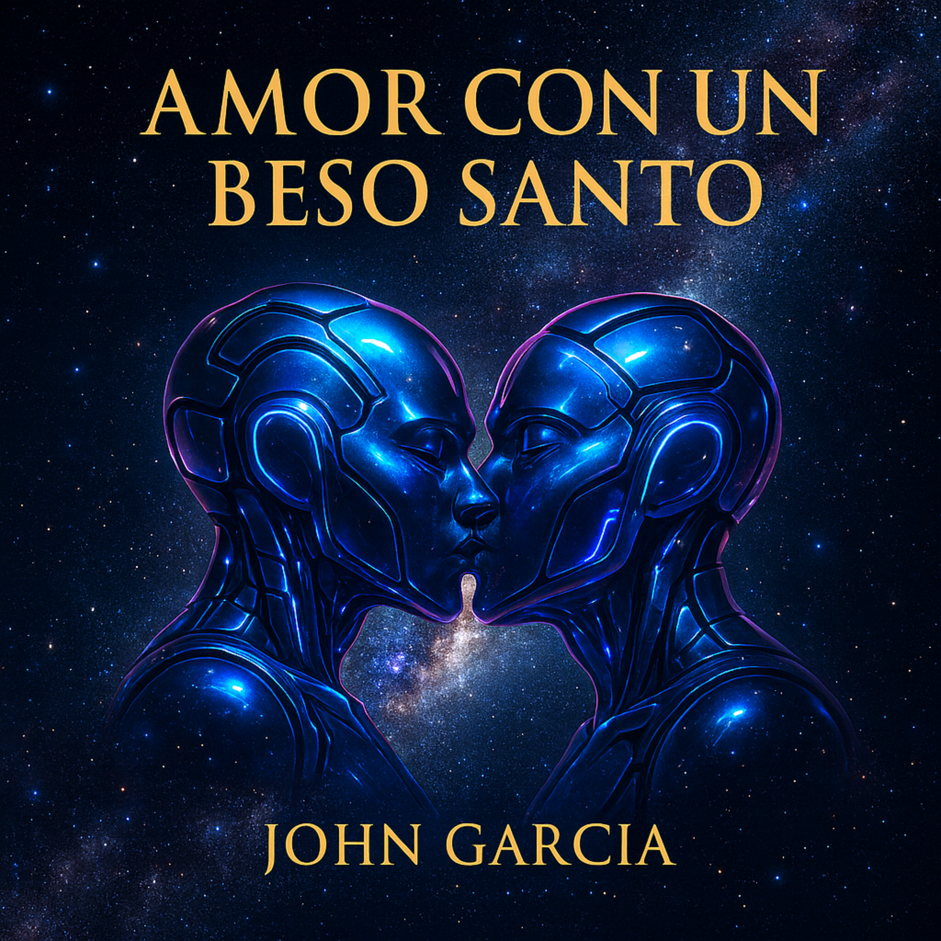 Amor Cósmico en el Beso artwork