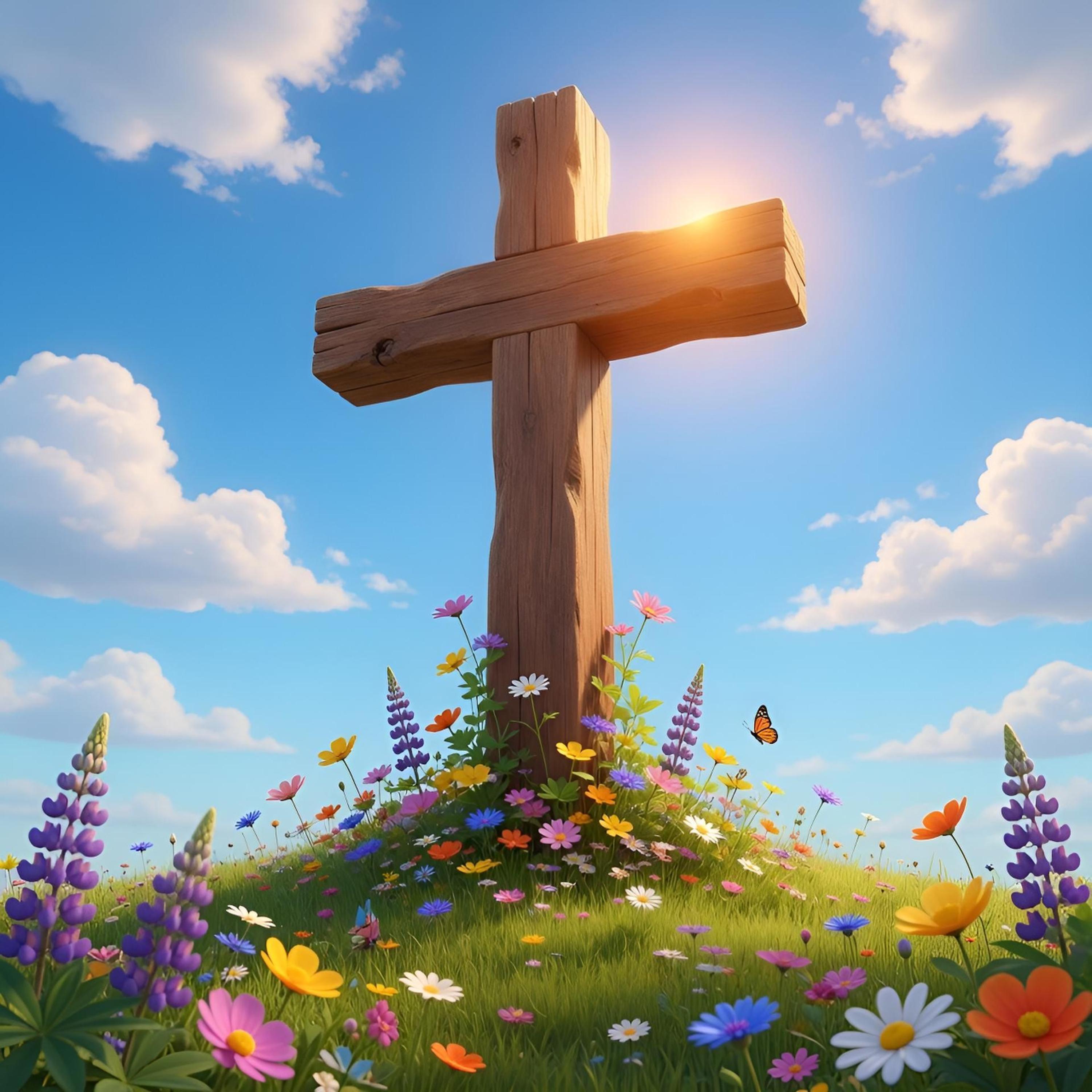 With Christ’s Guiding Hand artwork