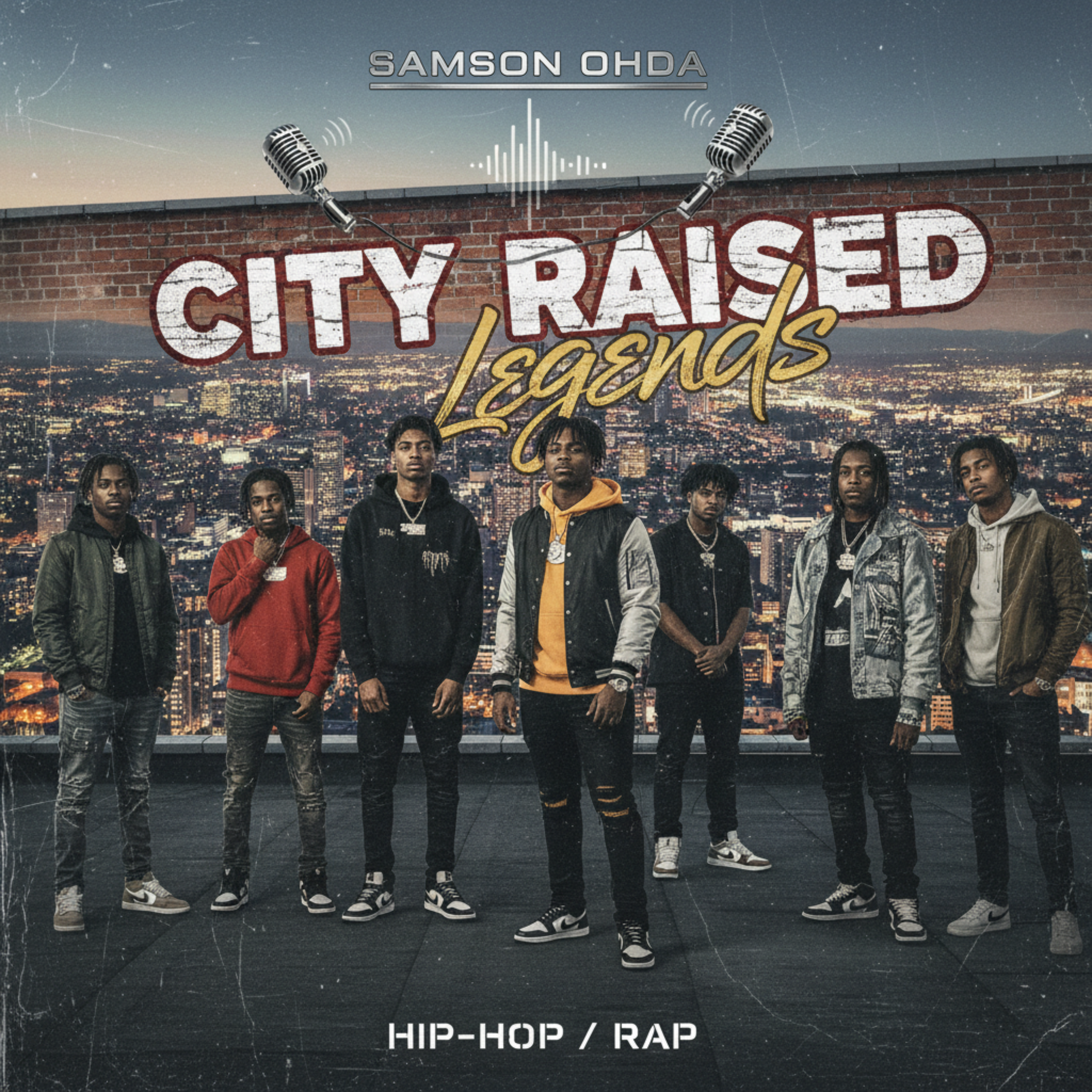 City Raised Legends by Samson Ohda  cover art