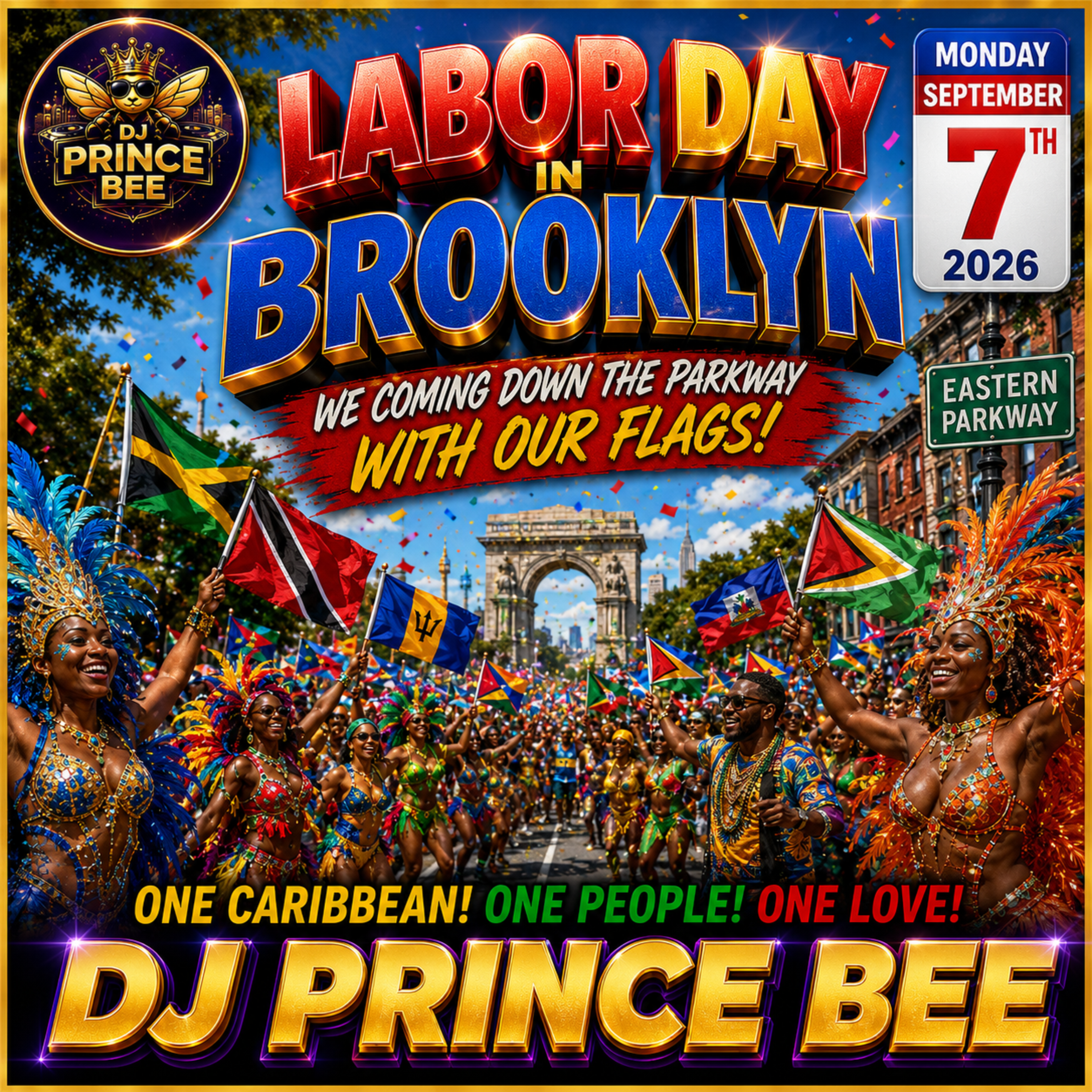 Labor Day In Brooklyn by DJ PRINCE BEE cover art