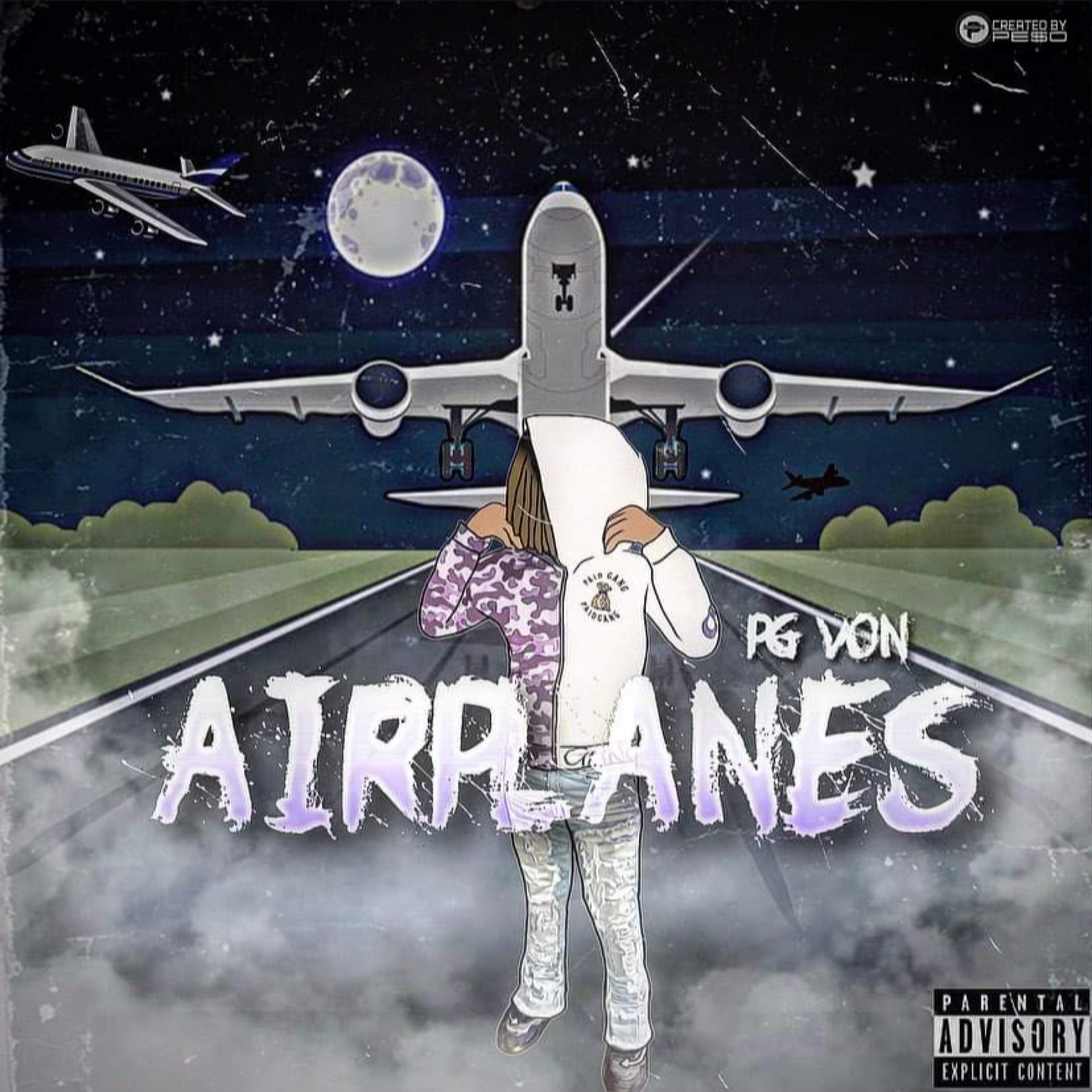 Airplanes by Pg Von cover art