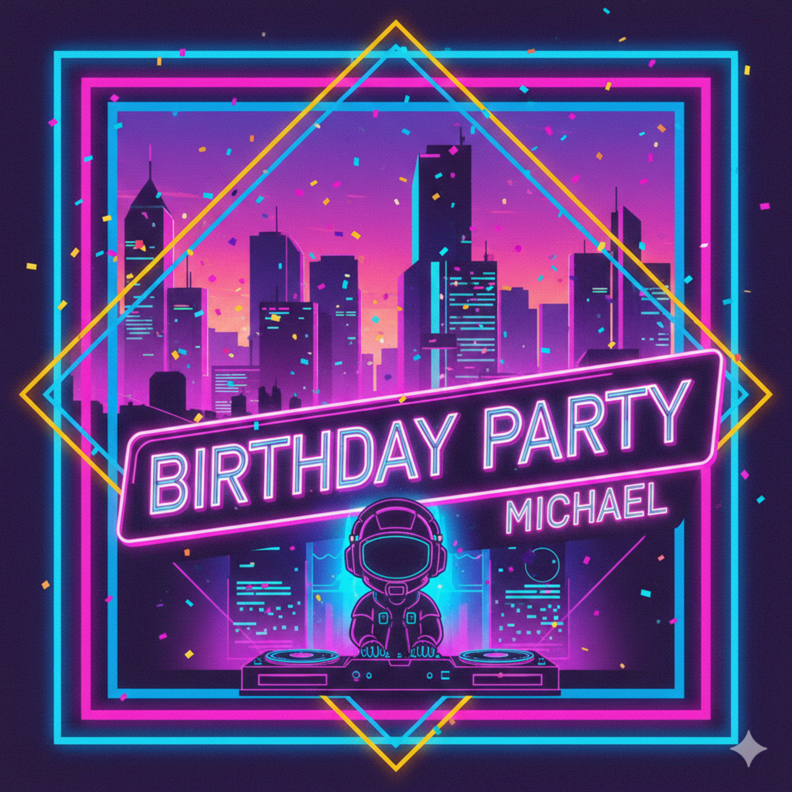 Birthday Party (90s eurodance version) artwork