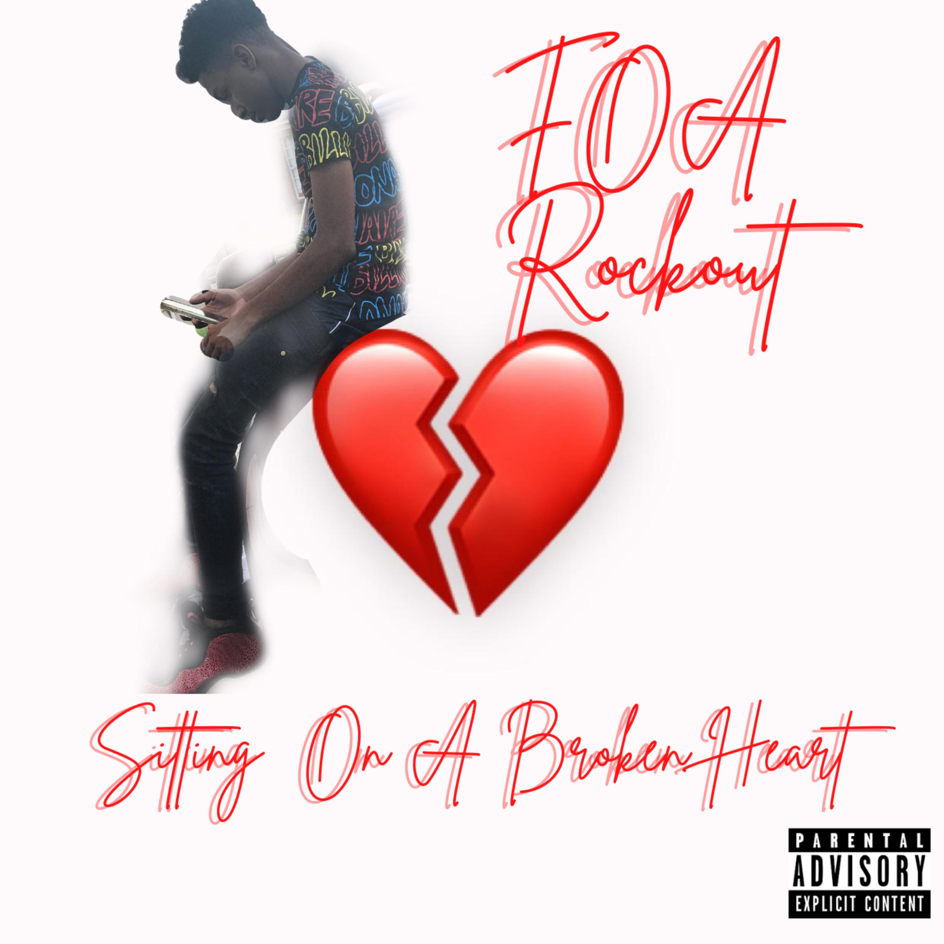 Sitting On A Broken Heart artwork