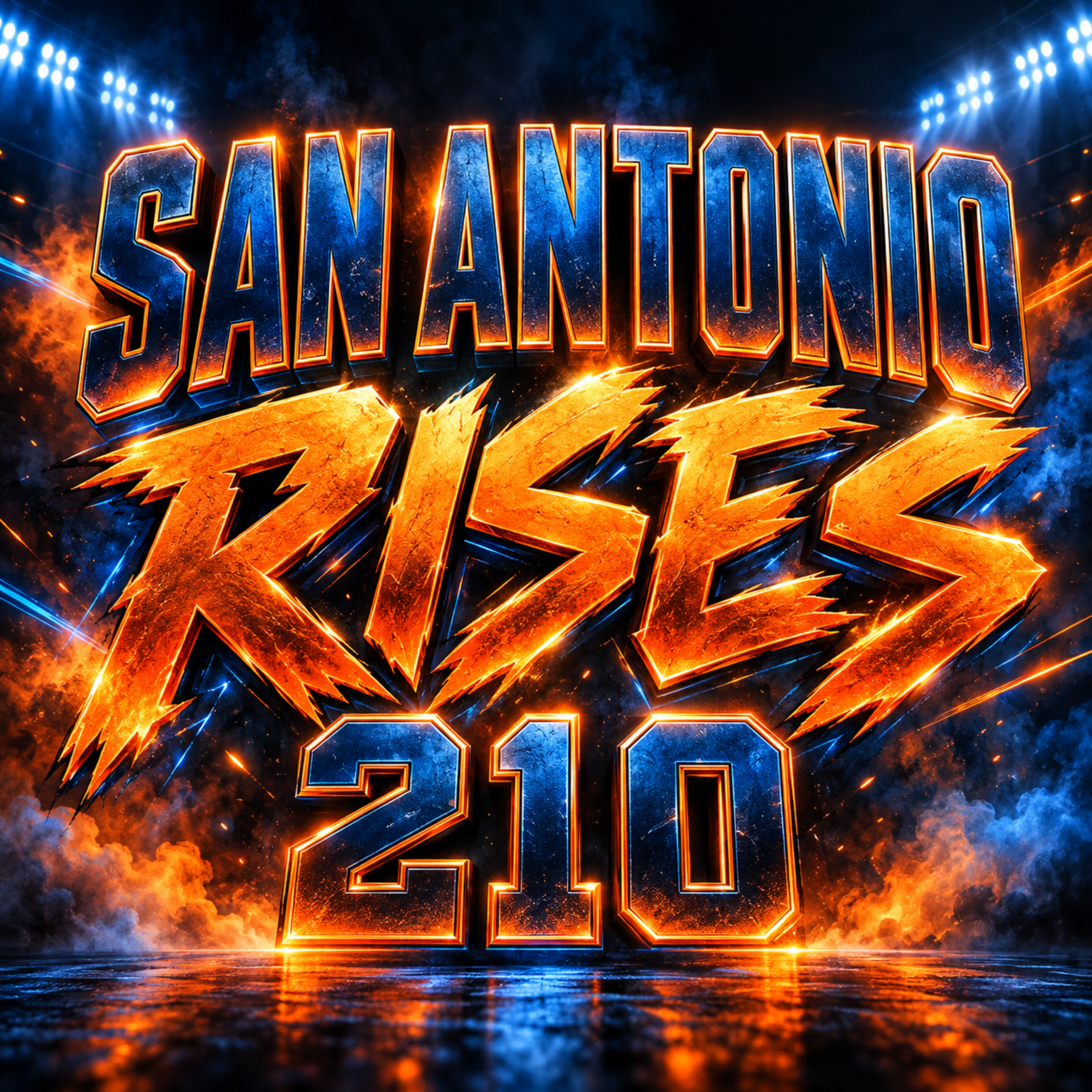 SAN ANTONIO RISES (UTSA Roadrunners Football) by A-WORLDI cover art