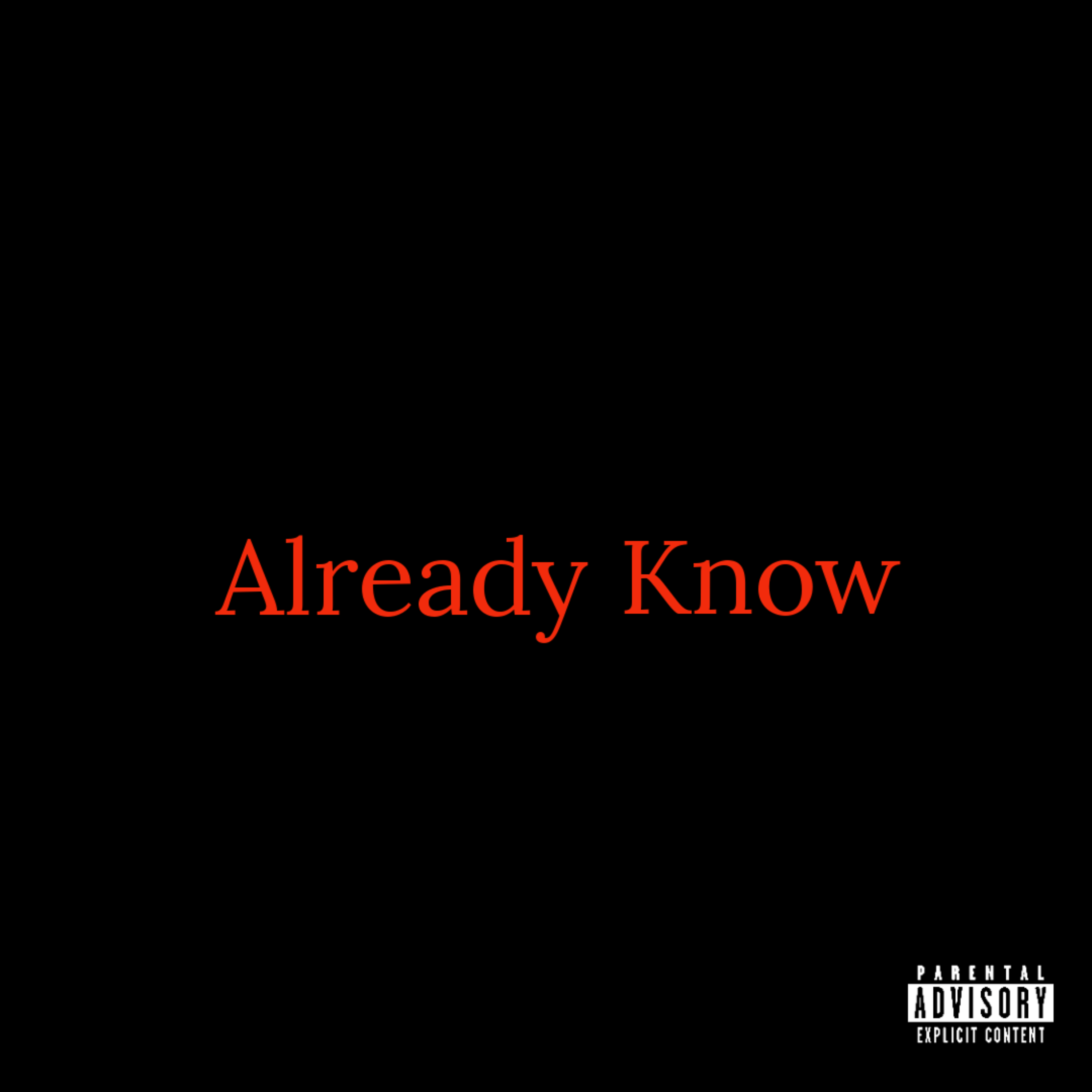 Already Know artwork