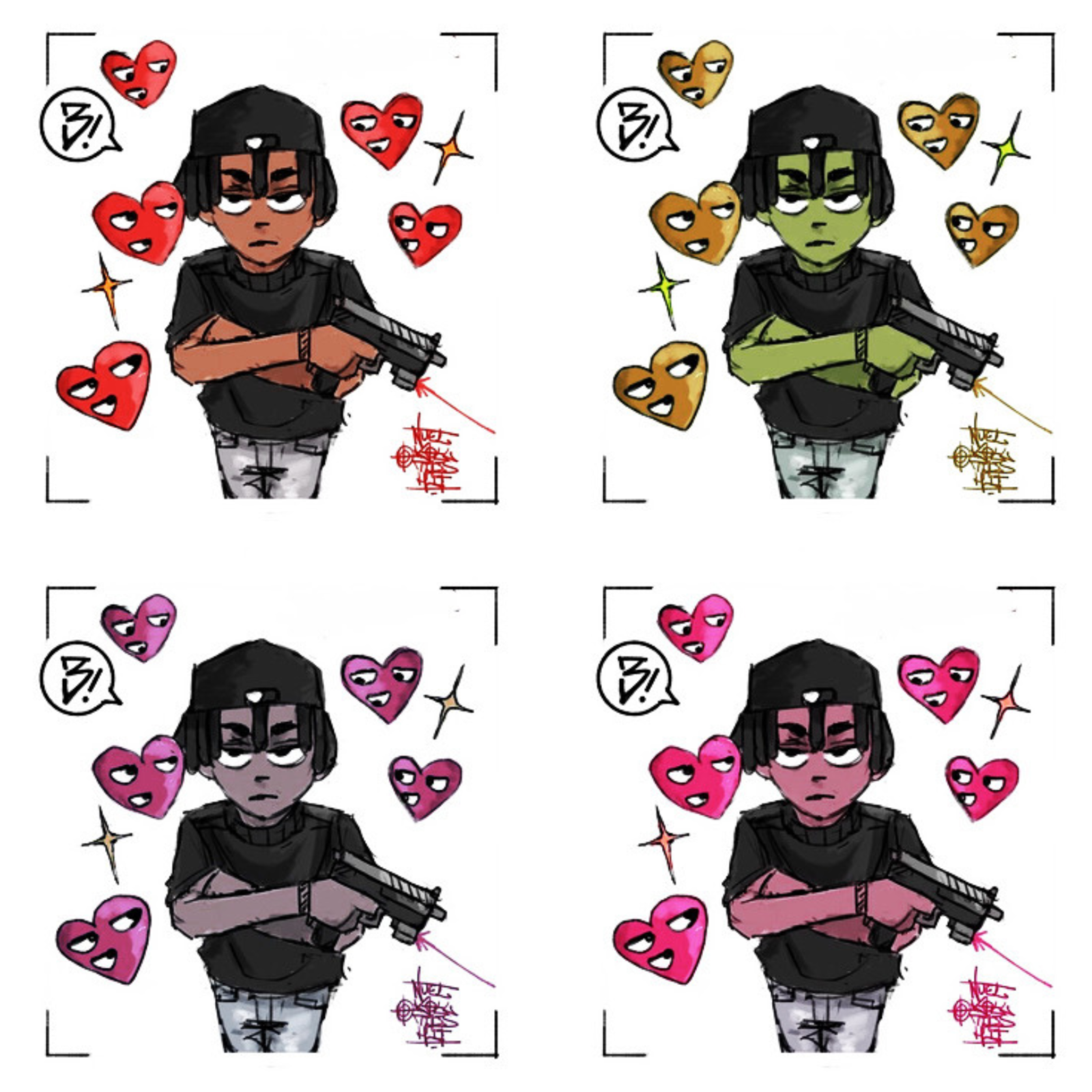 Split Personalities artwork