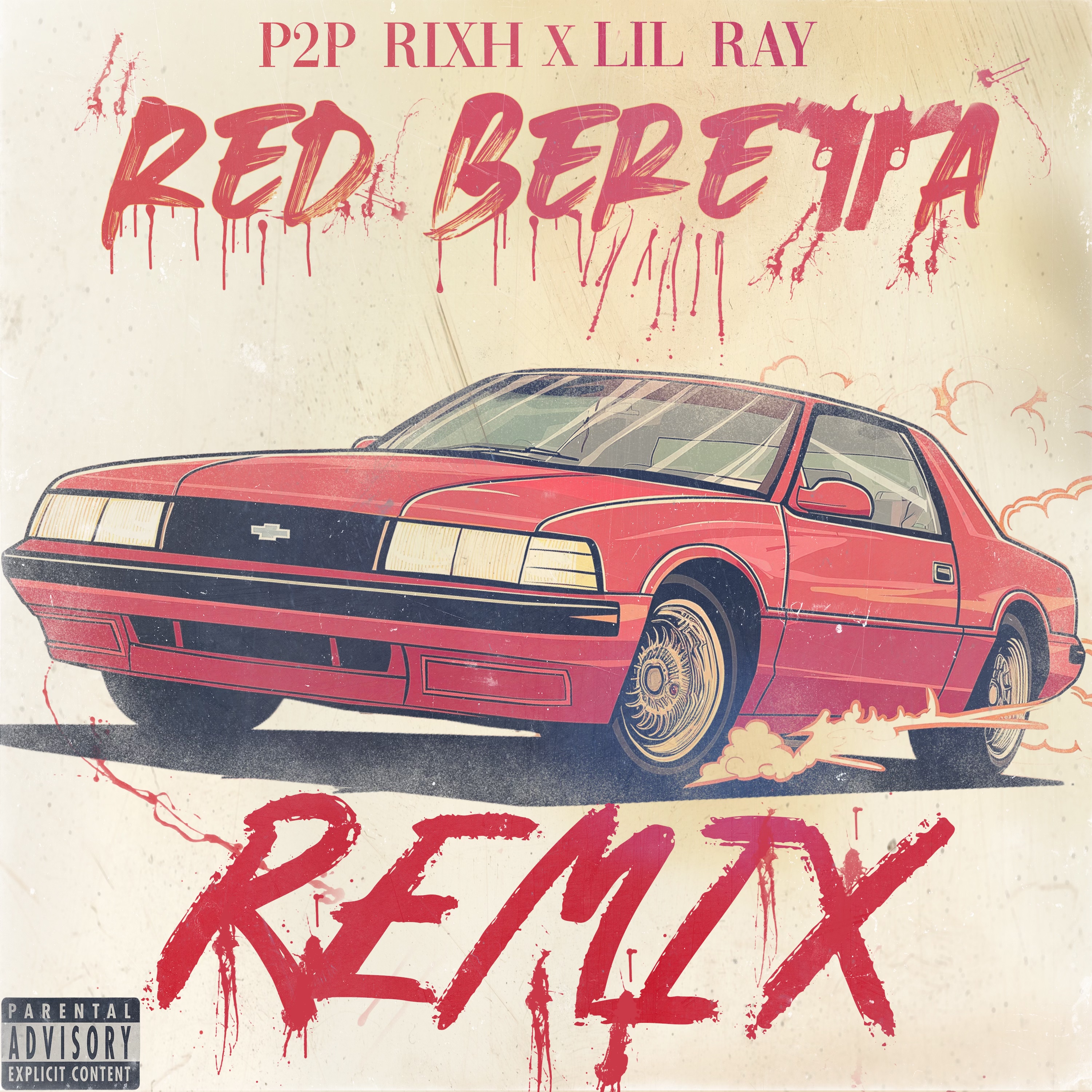 Red Beretta (Remix) artwork
