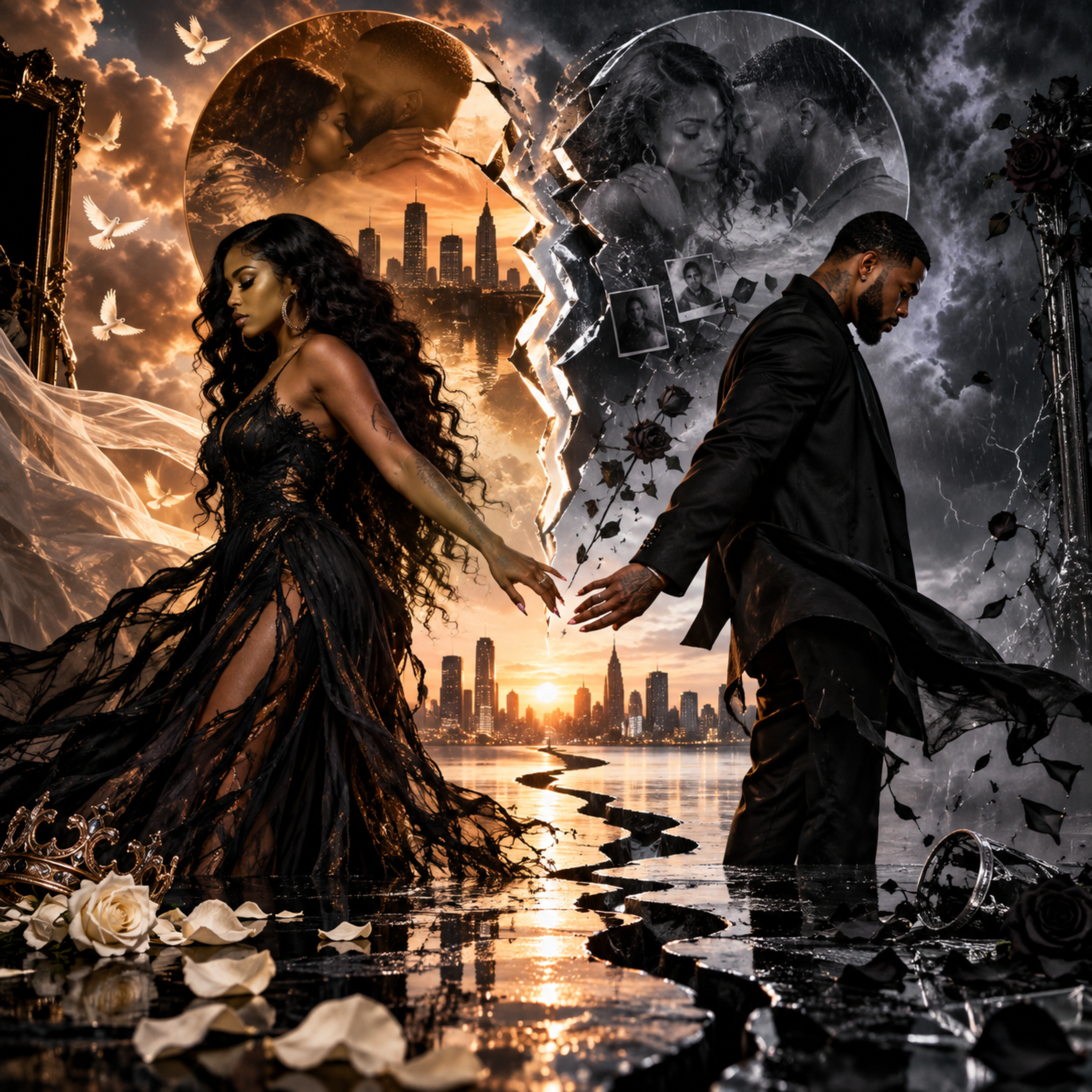 LOVE ENOUGH TO LET GO by Tim Anderson Lyrics cover art