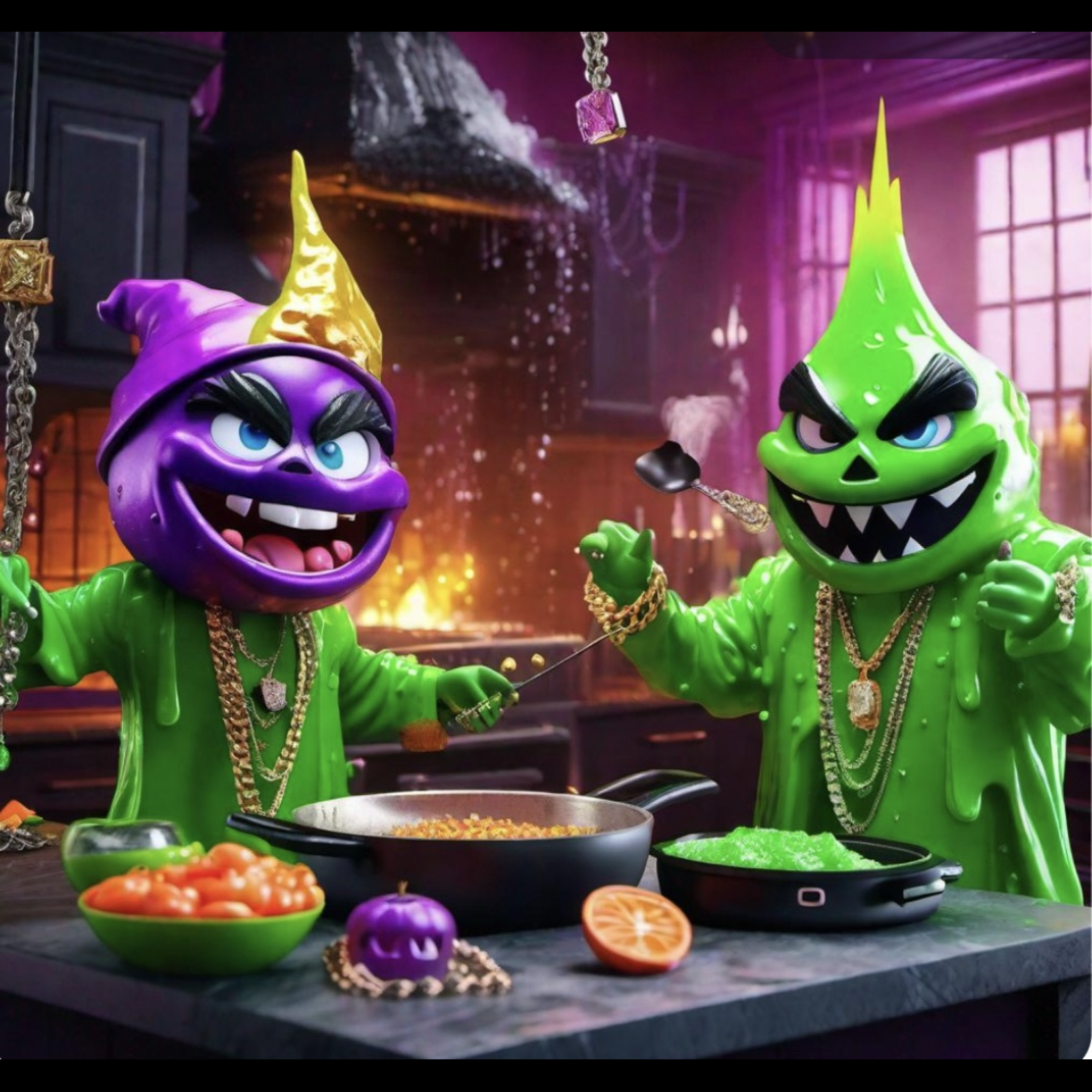 Stirfry cook up artwork