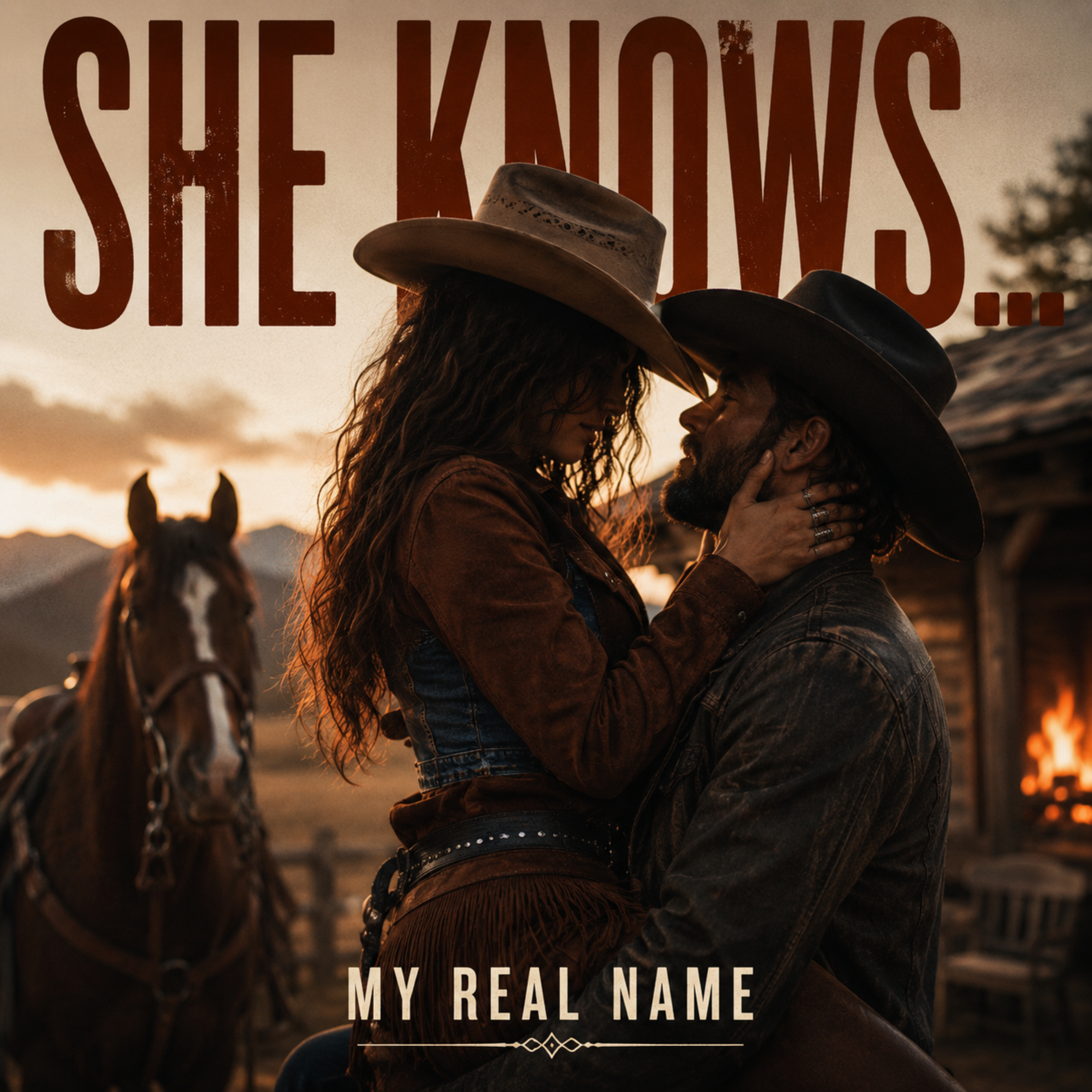 She Knows My Real Name by Cowboy in a Suit cover art