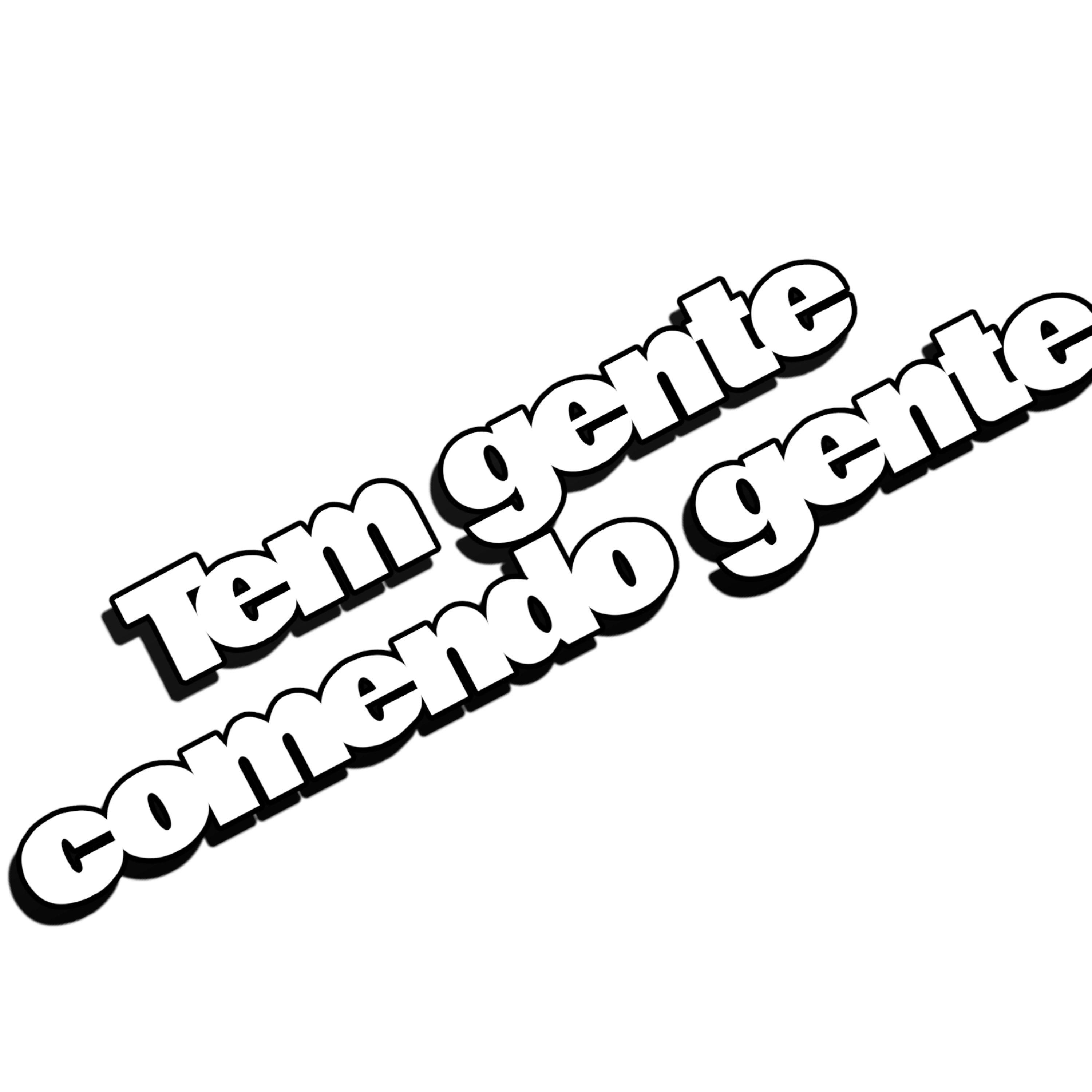 Tem gente comendo gente artwork