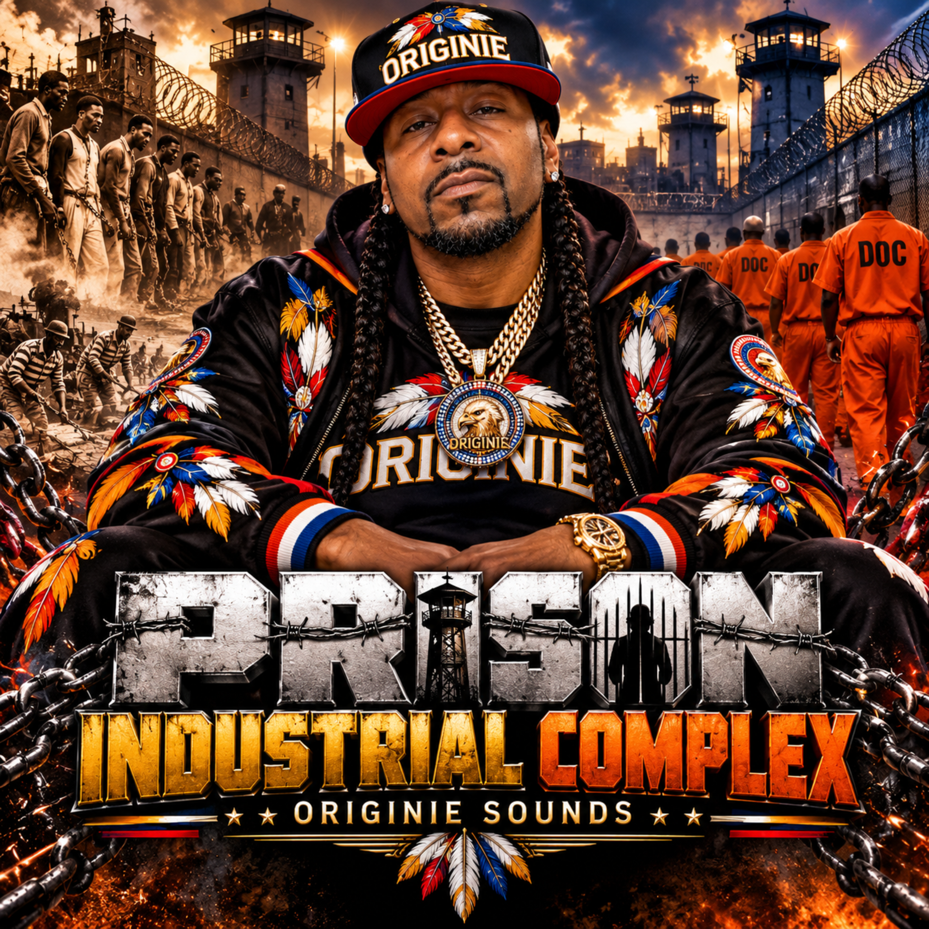 PRISON INDUSTRIAL COMPLEX by Originie Sounds cover art
