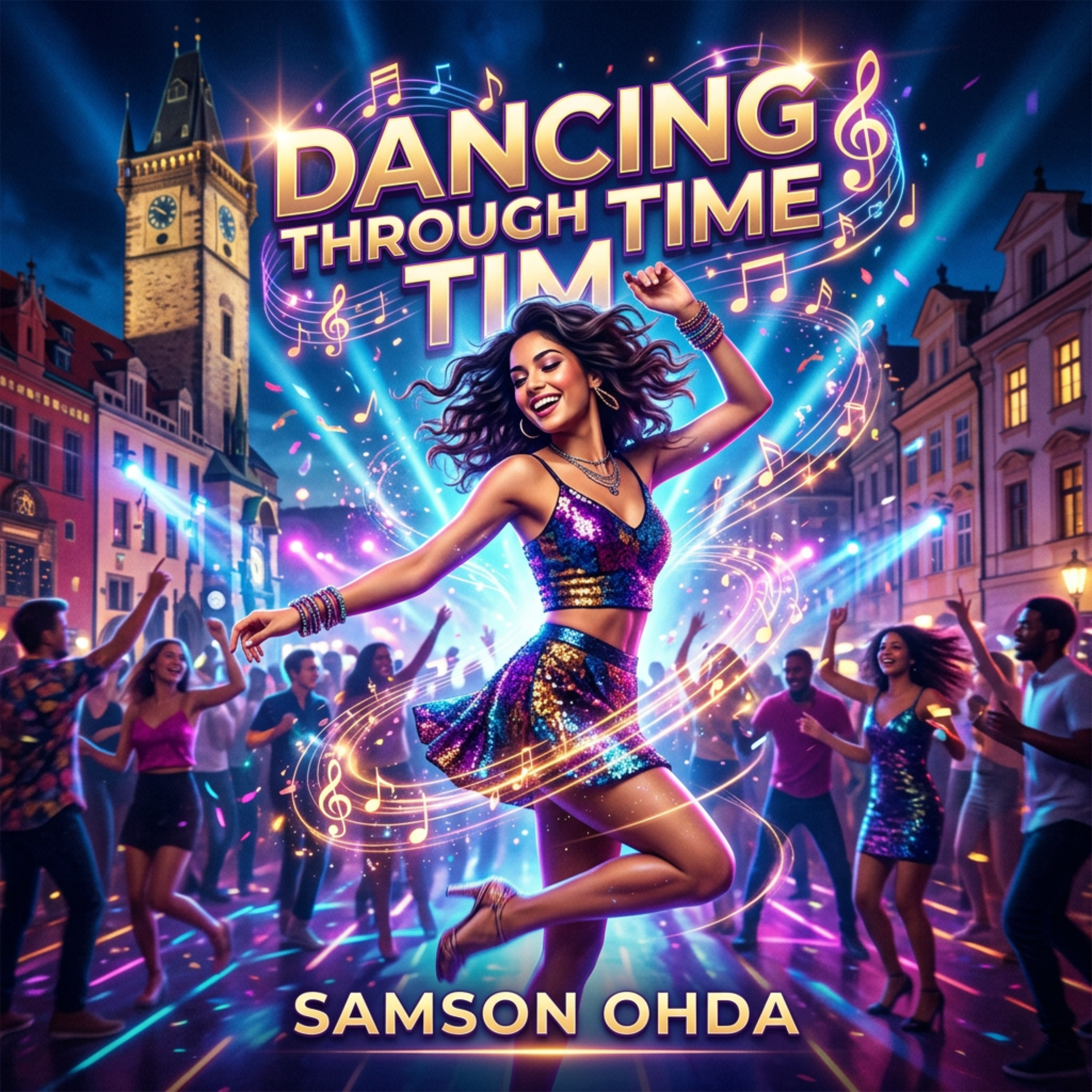 Dancing Through Time by Samson Ohda  cover art