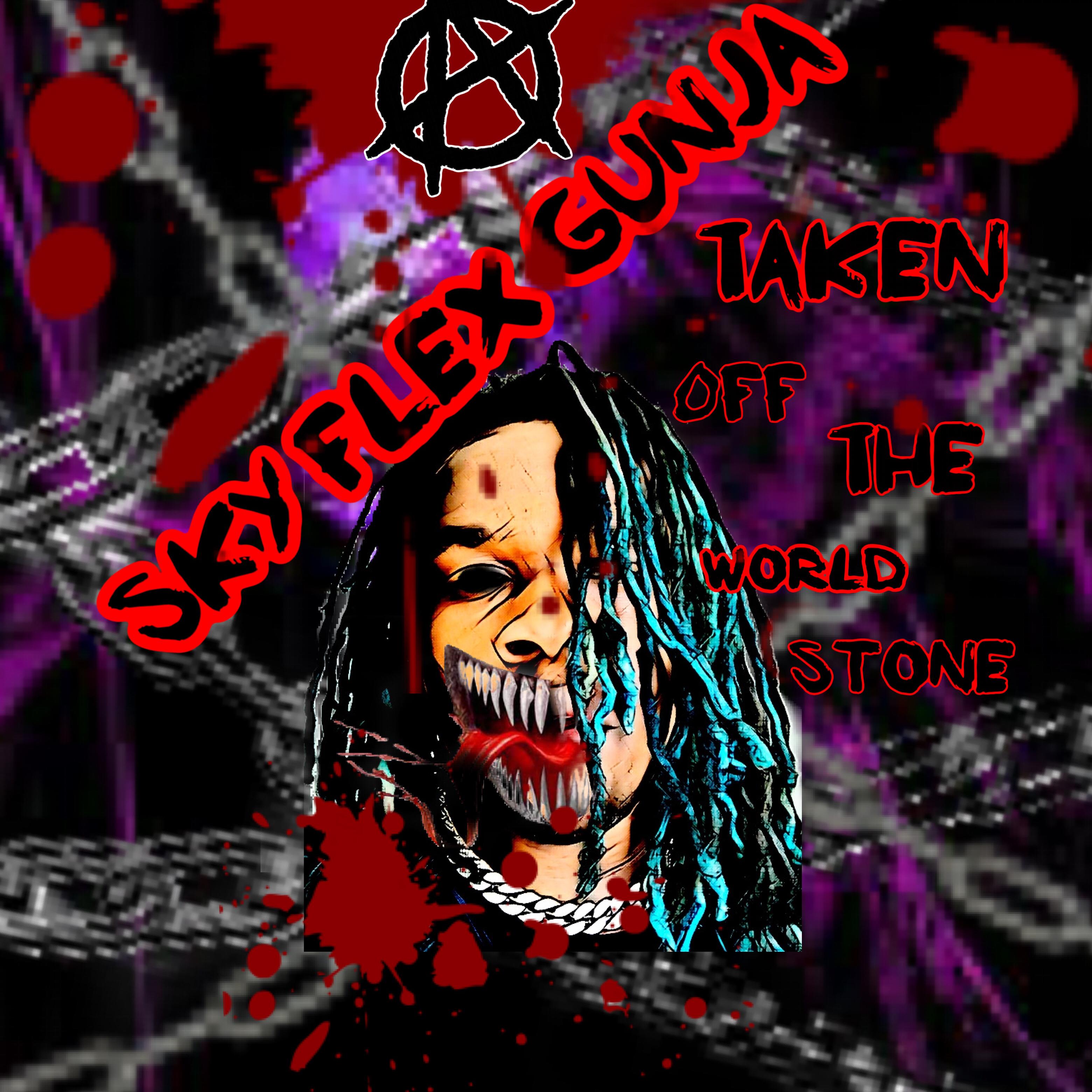 Taken Off The World Stone artwork