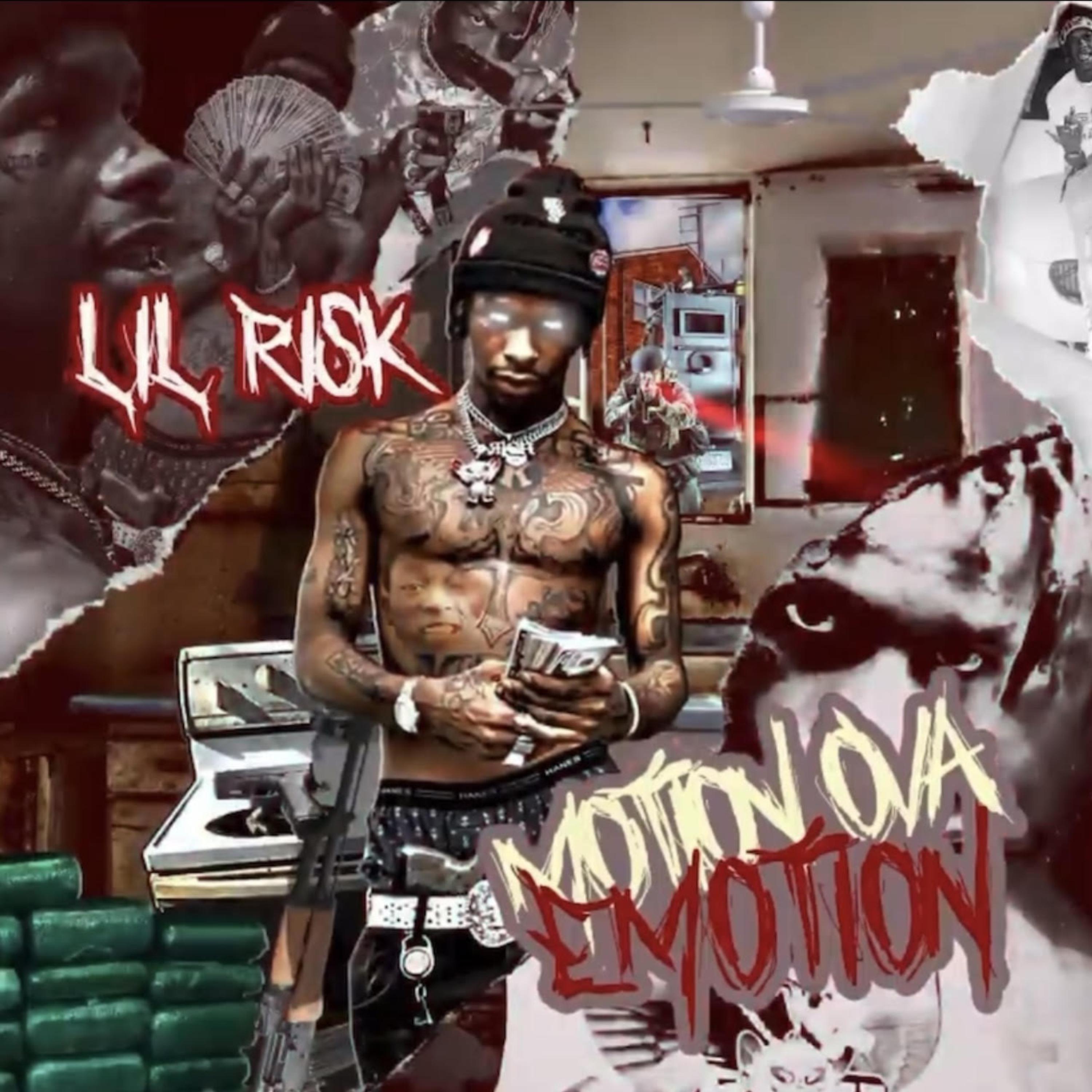 MOTION OVER EMOTION by Lil Risk cover art