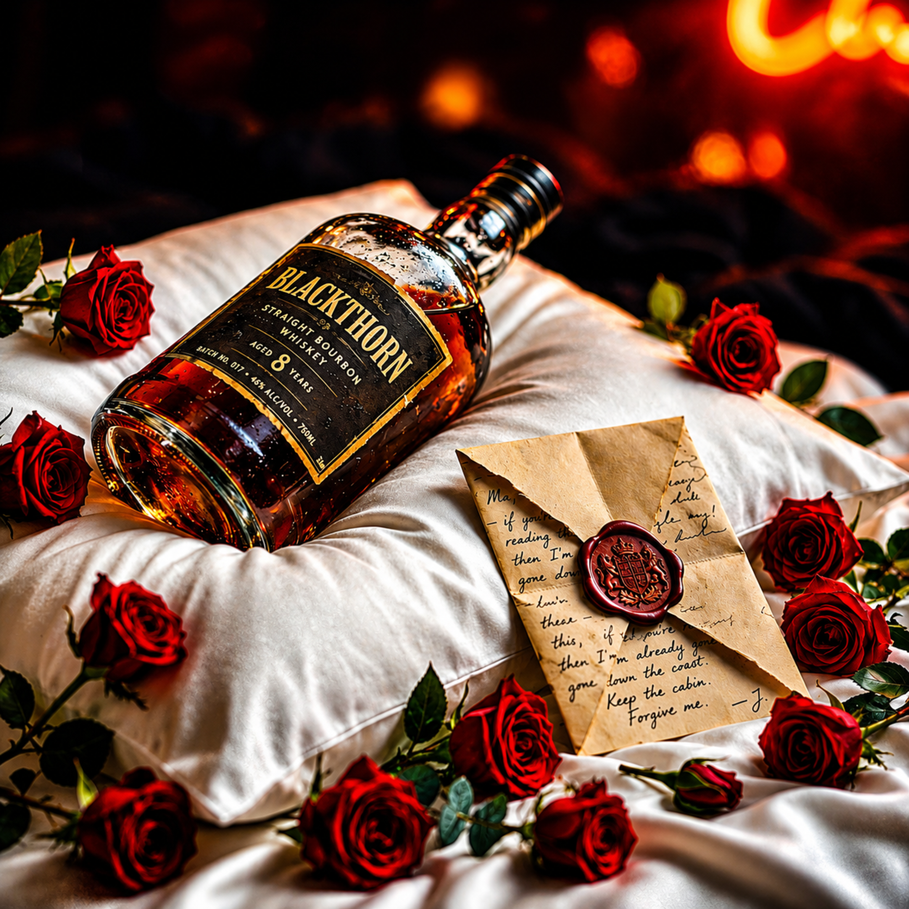 WHISKEY ON THE PILLOW by Tim Anderson Lyrics cover art