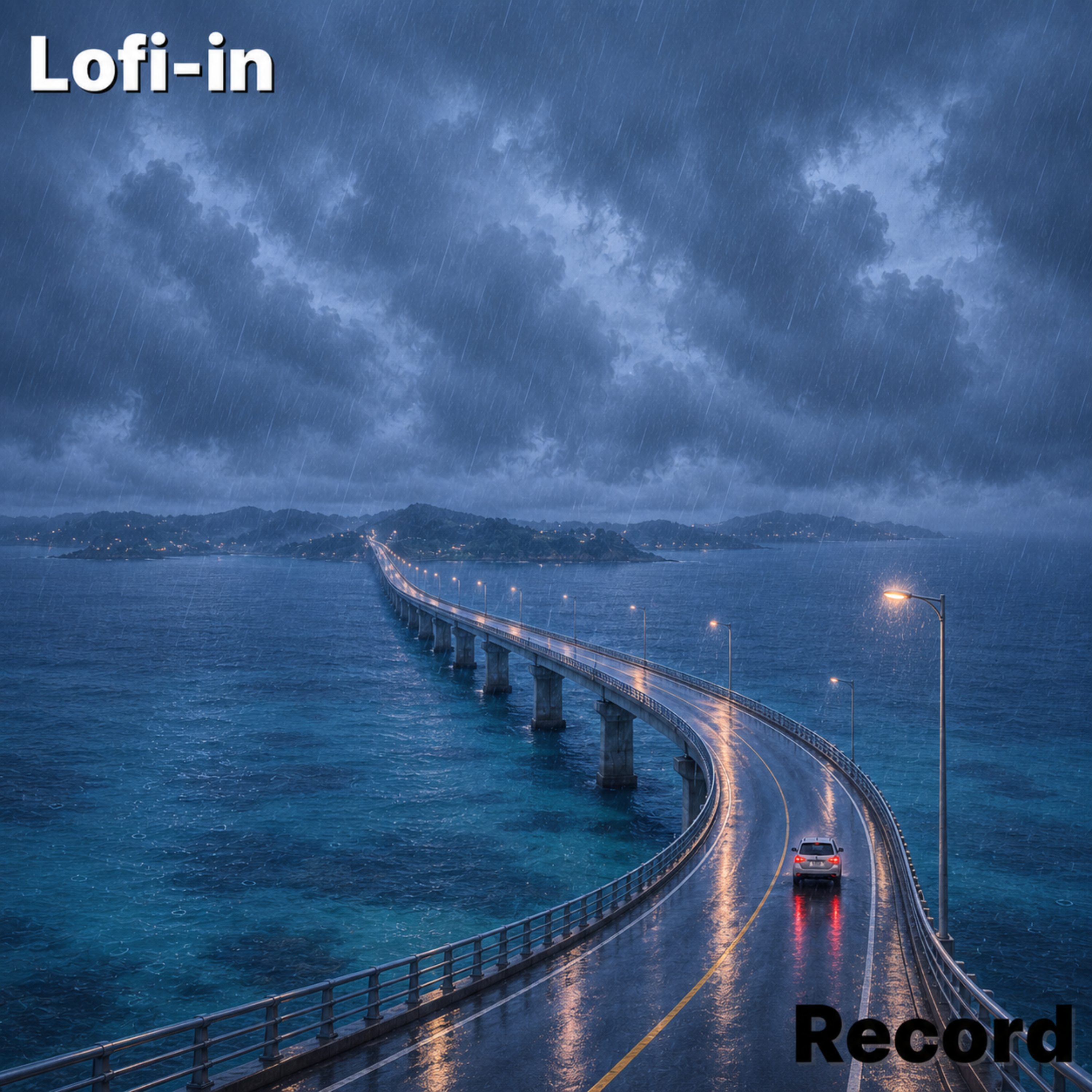 A drive on a rainy day by Lofi-in cover art