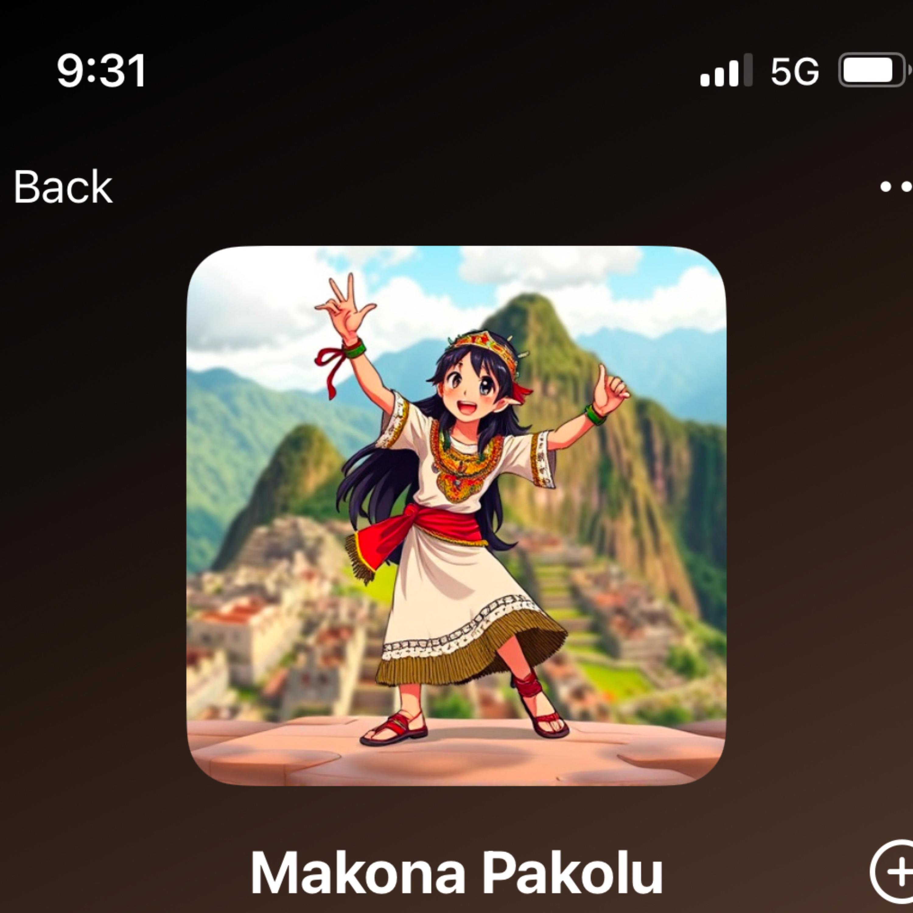 Makona Pakolu artwork