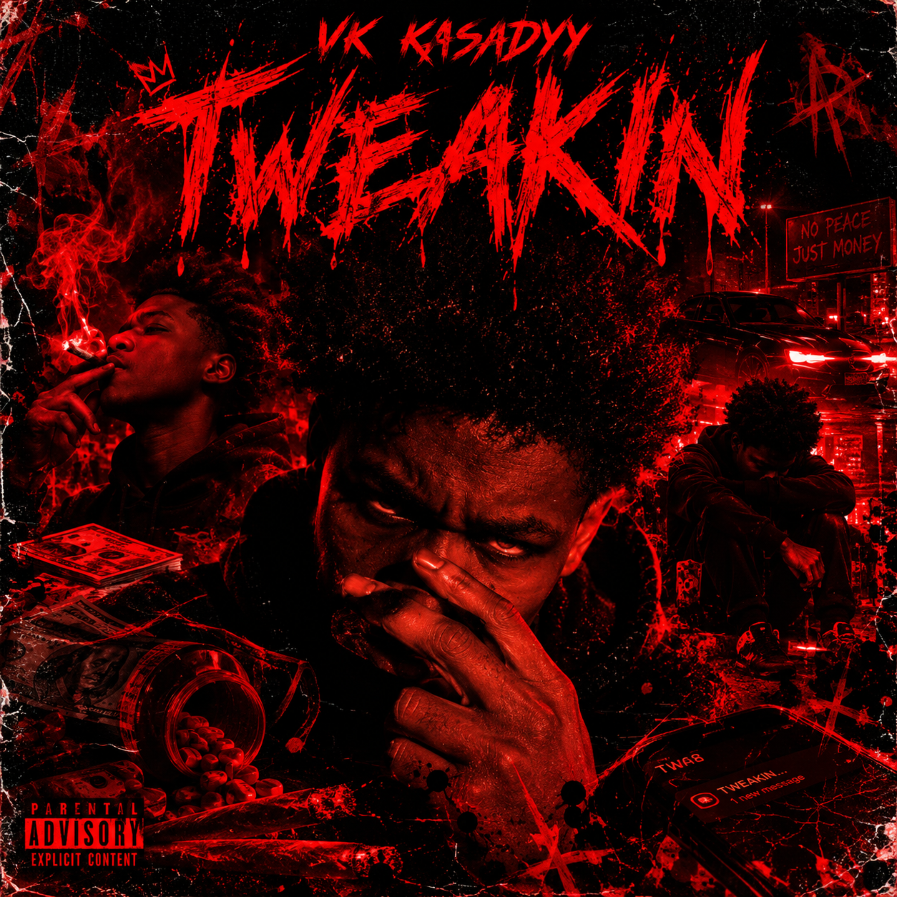 TWEAKIN by VK Kasadyy cover art