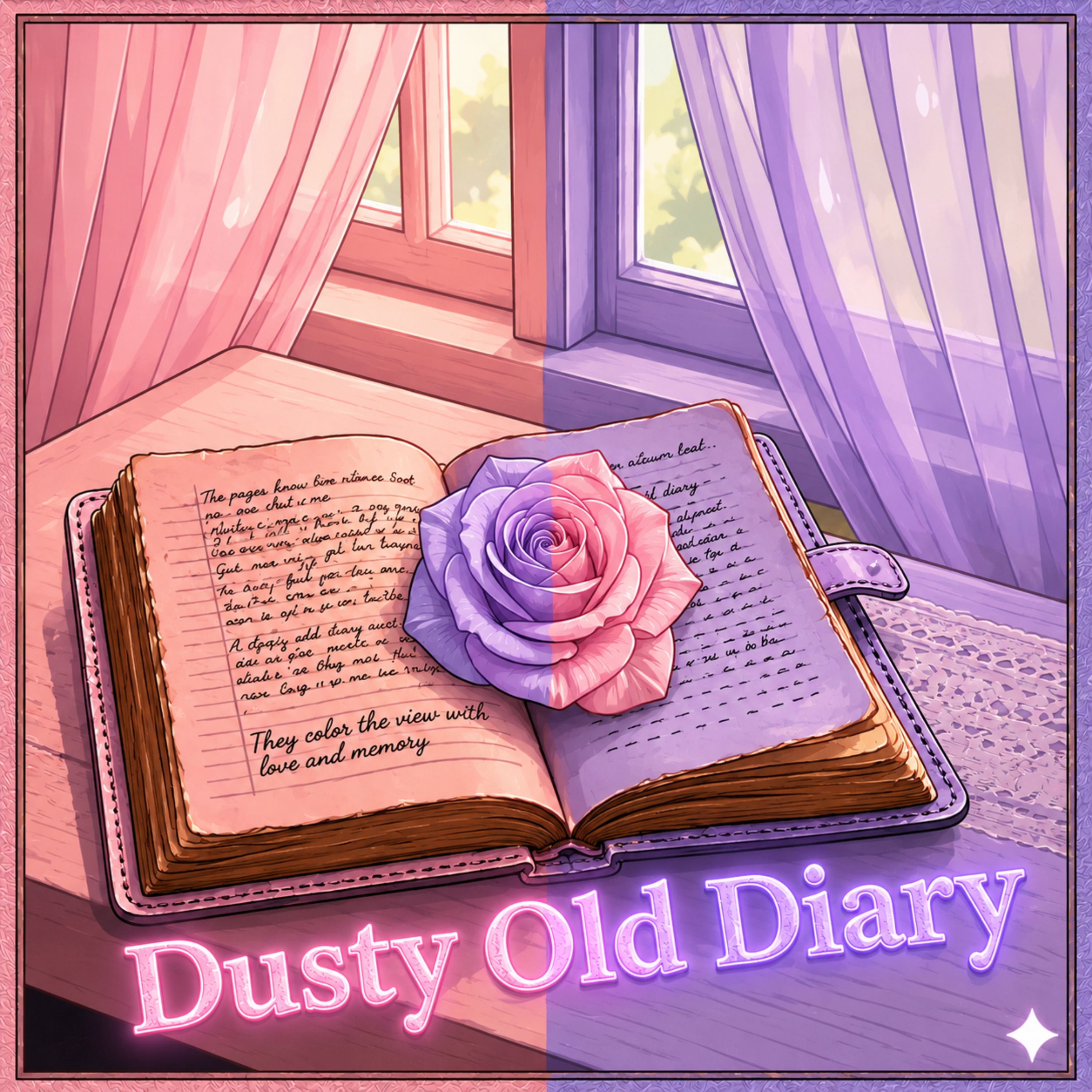 Dusty Old Diary by glow flower cover art