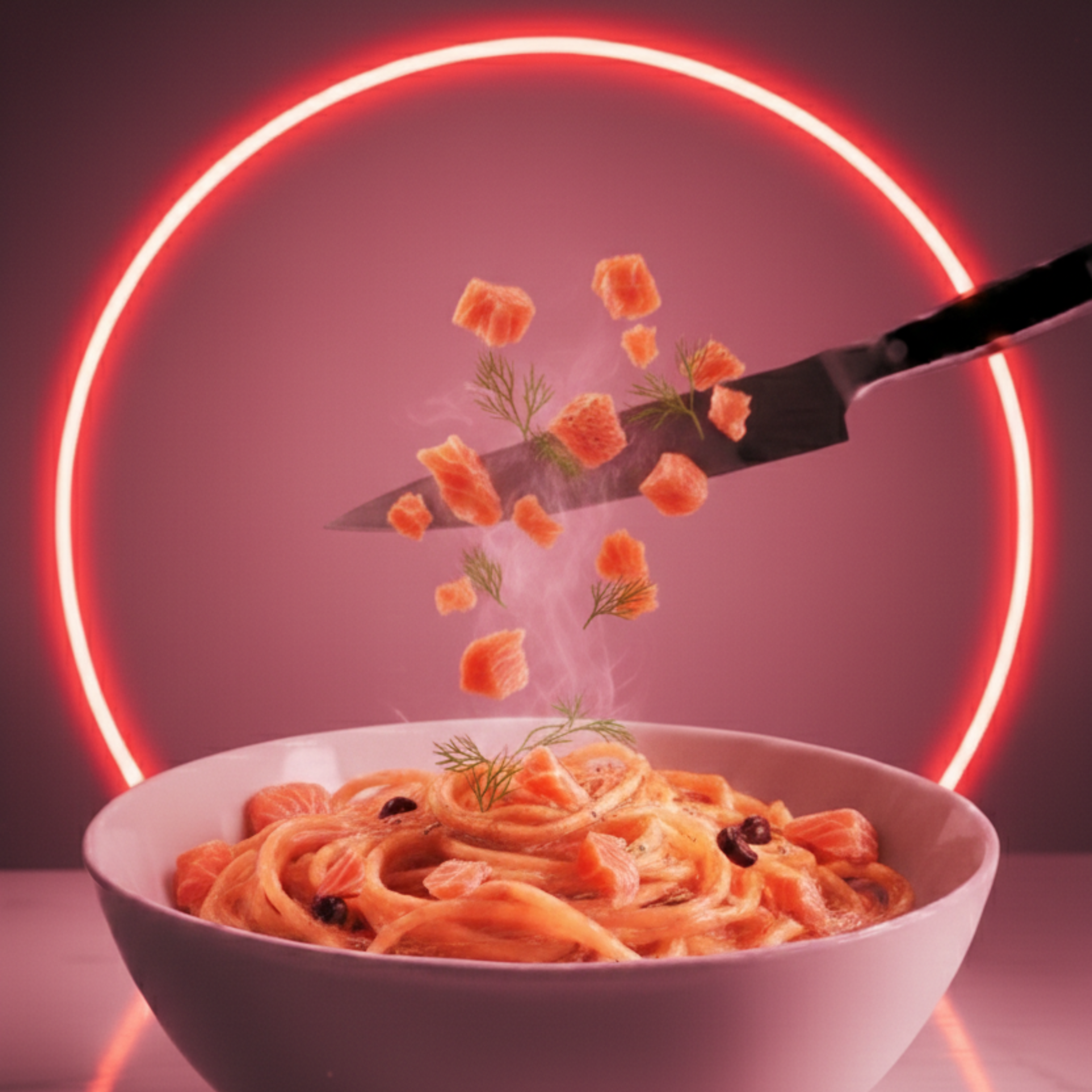 Pasta e salmone artwork