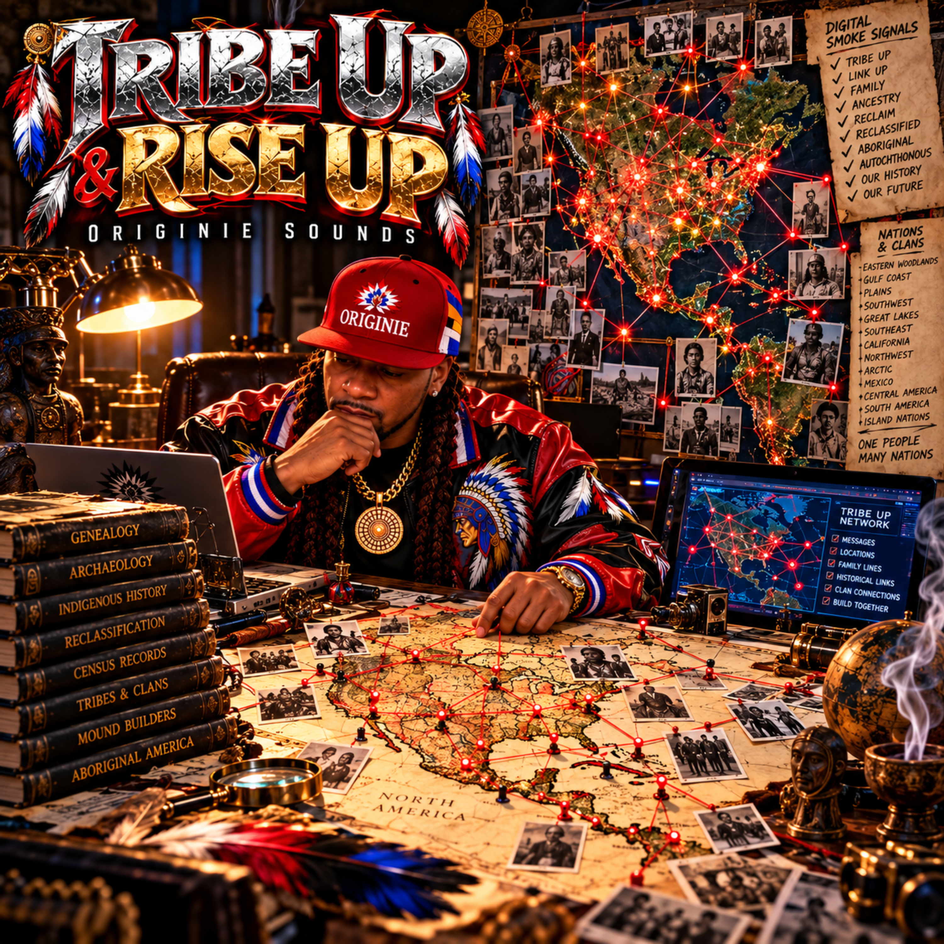 Tribe Up Rise Up by Originie Sounds cover art