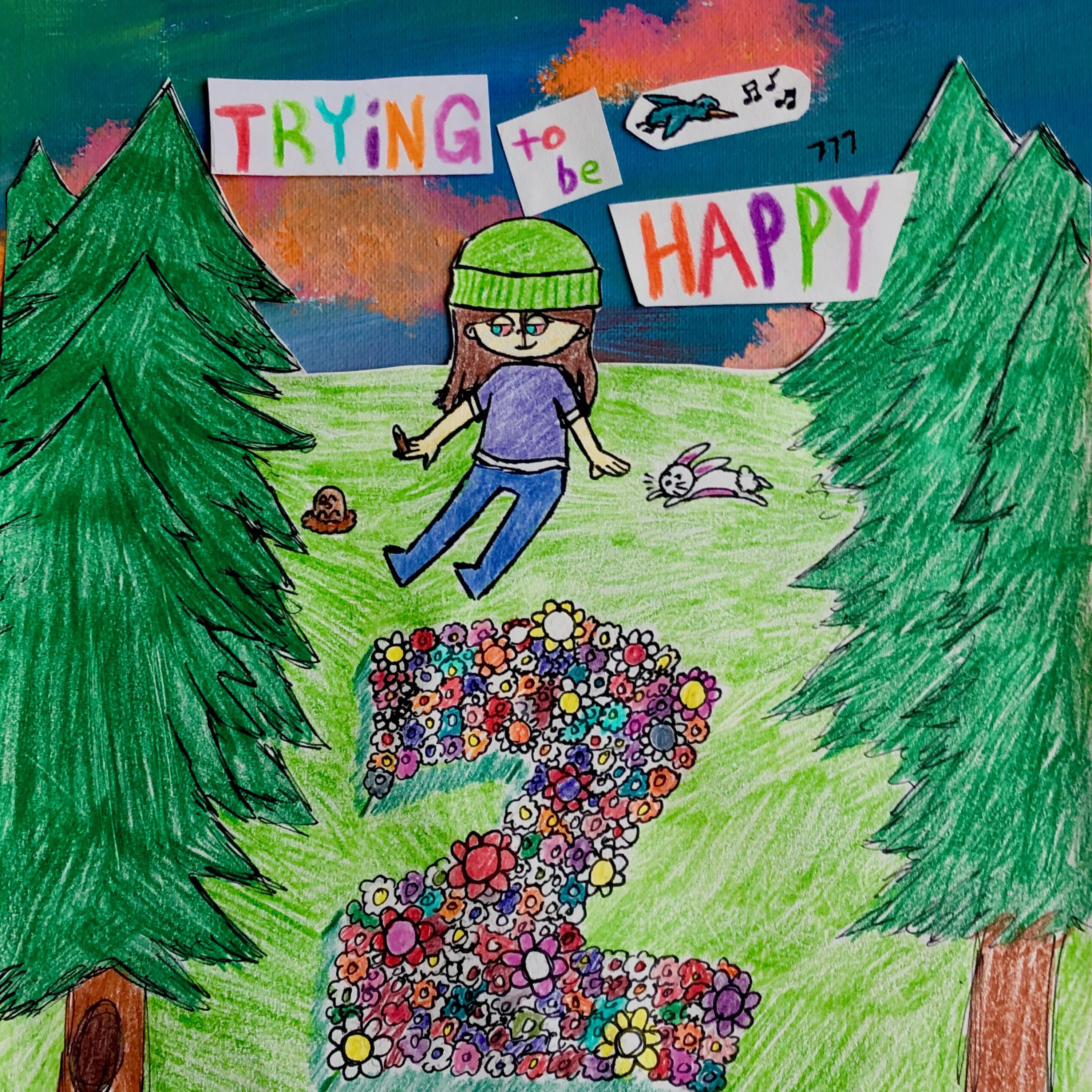 trying to b happy 2 by beckrauhl cover art
