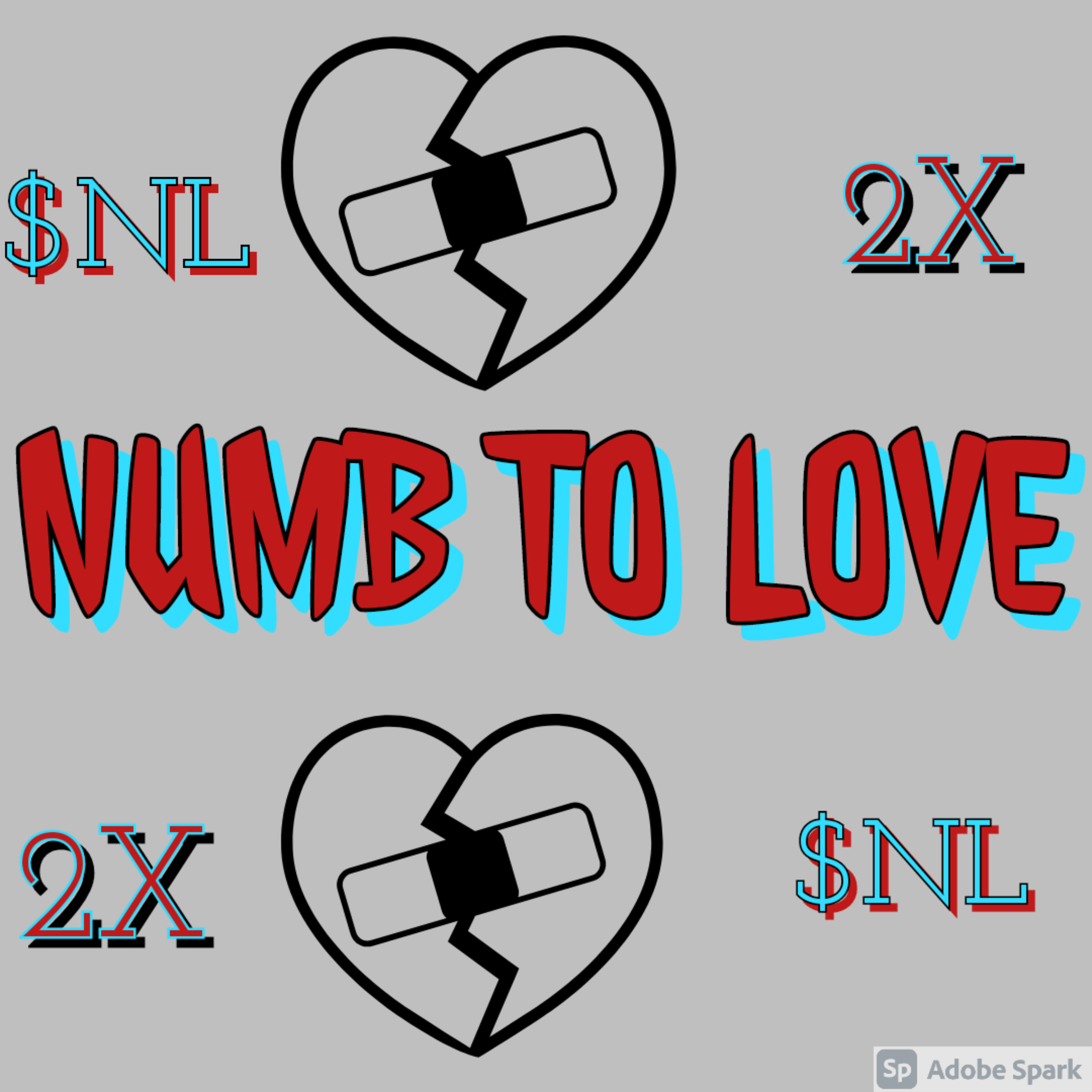 NUMB TO LOVE artwork