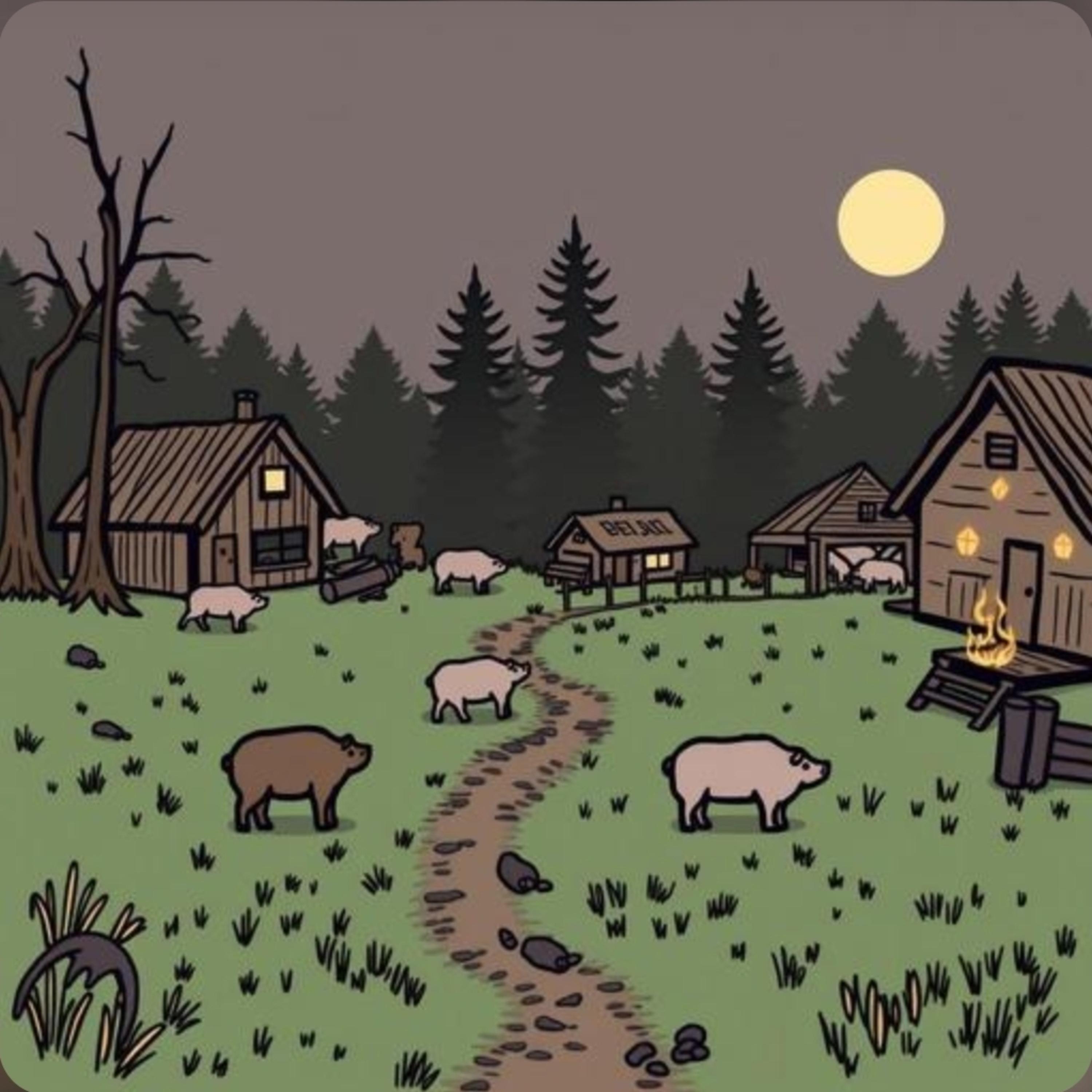 hogville bitches artwork
