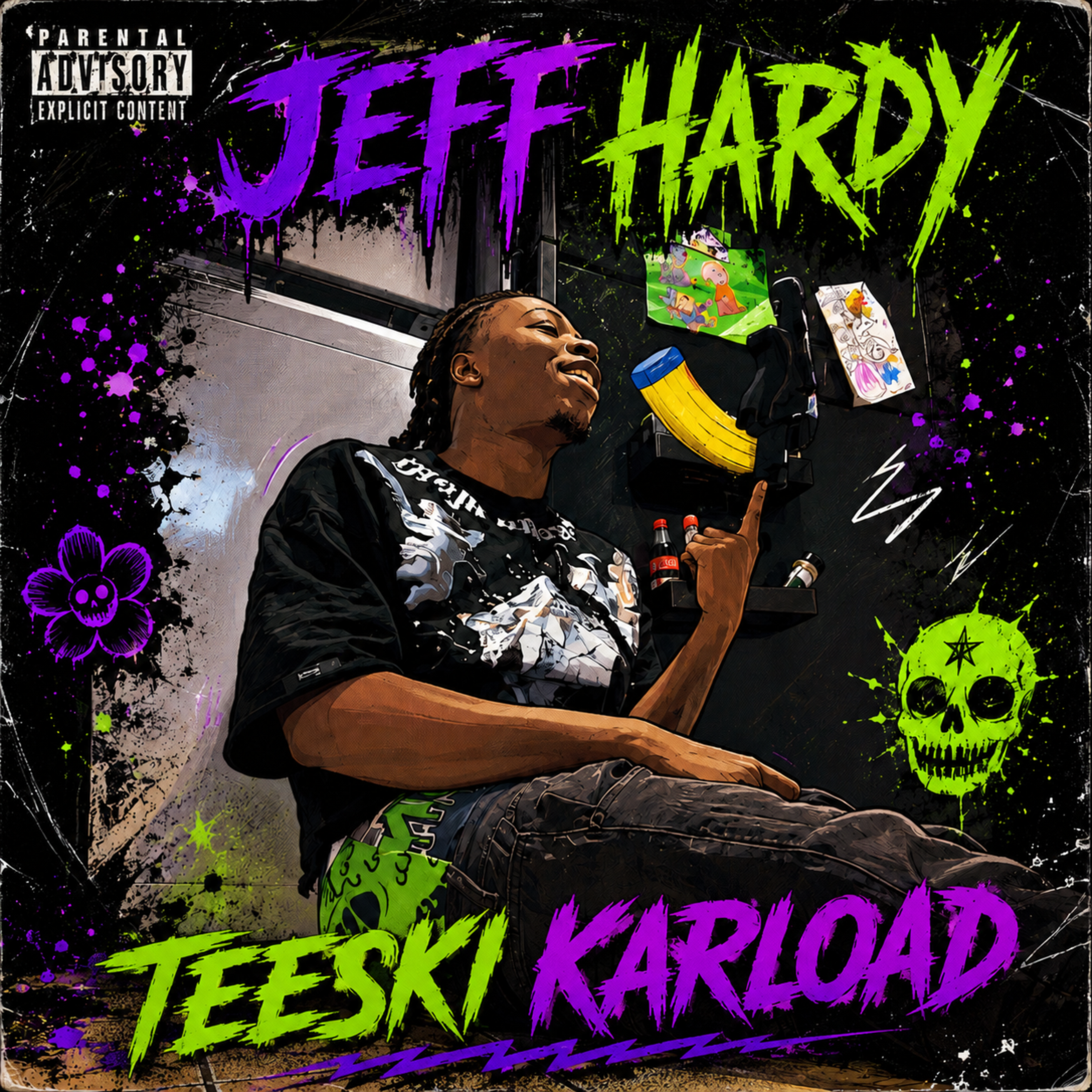 Jeff Hardy by TEESKI CARLOAD cover art