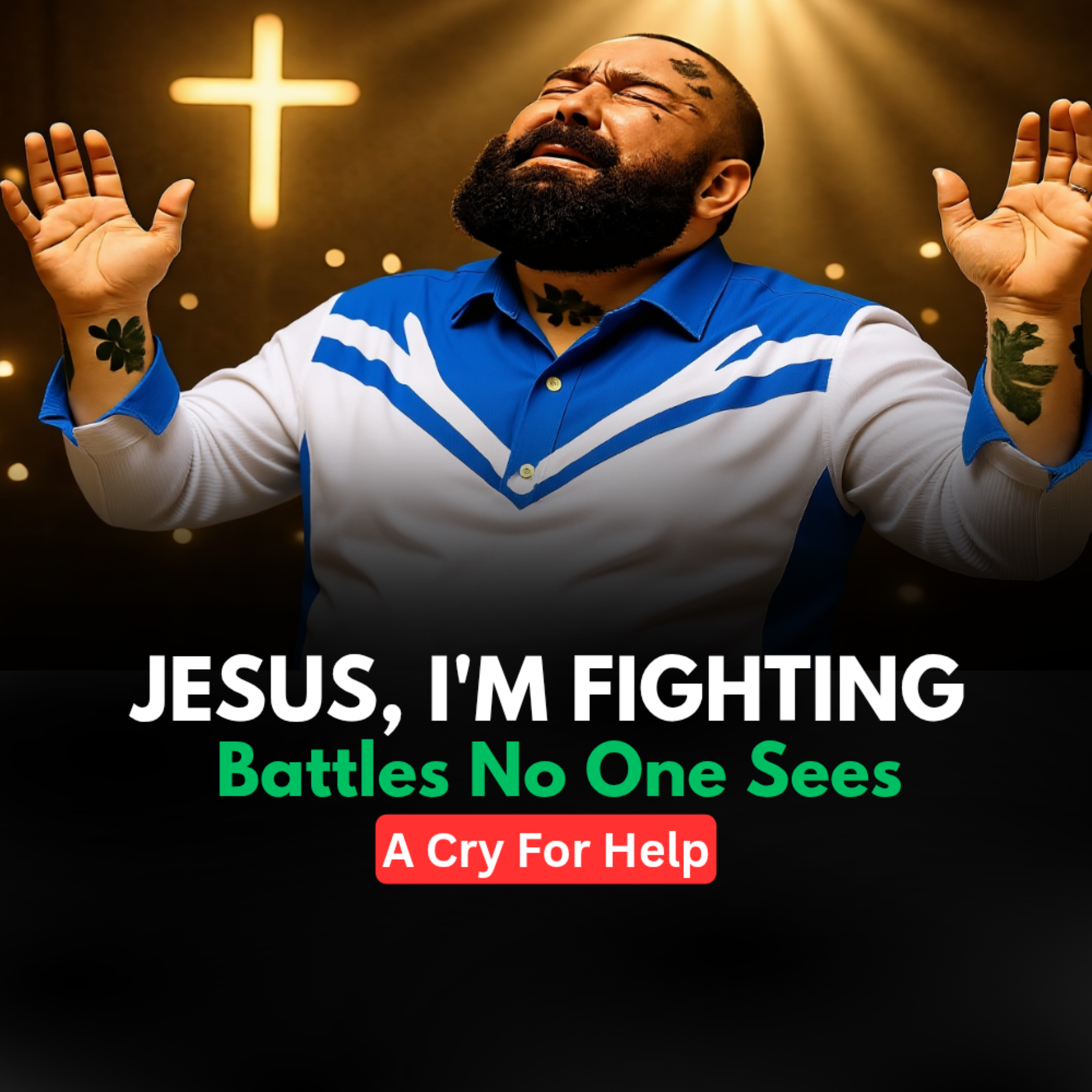 Jesus, I'm Fighting Battles No One Sees artwork