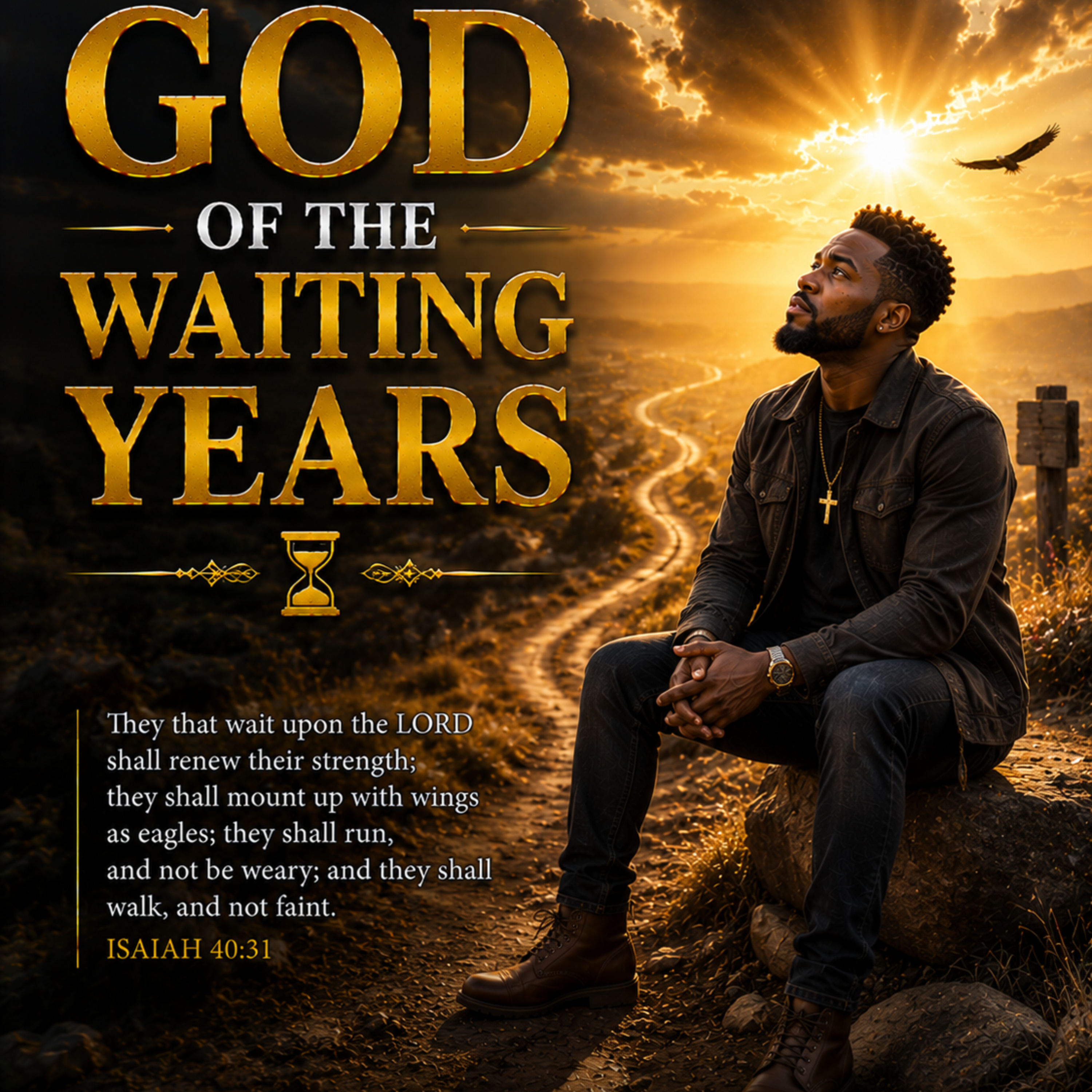 God of the Waiting Years by olabode oluwafemi cover art