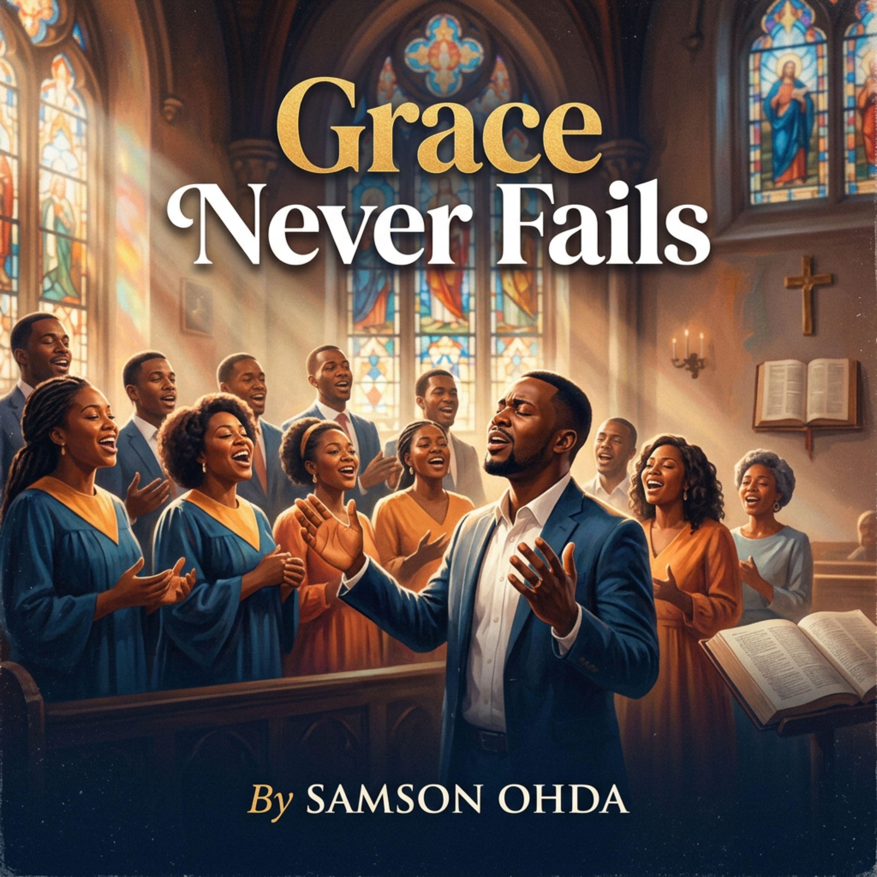 Grace Never Fails by Samson Ohda  cover art