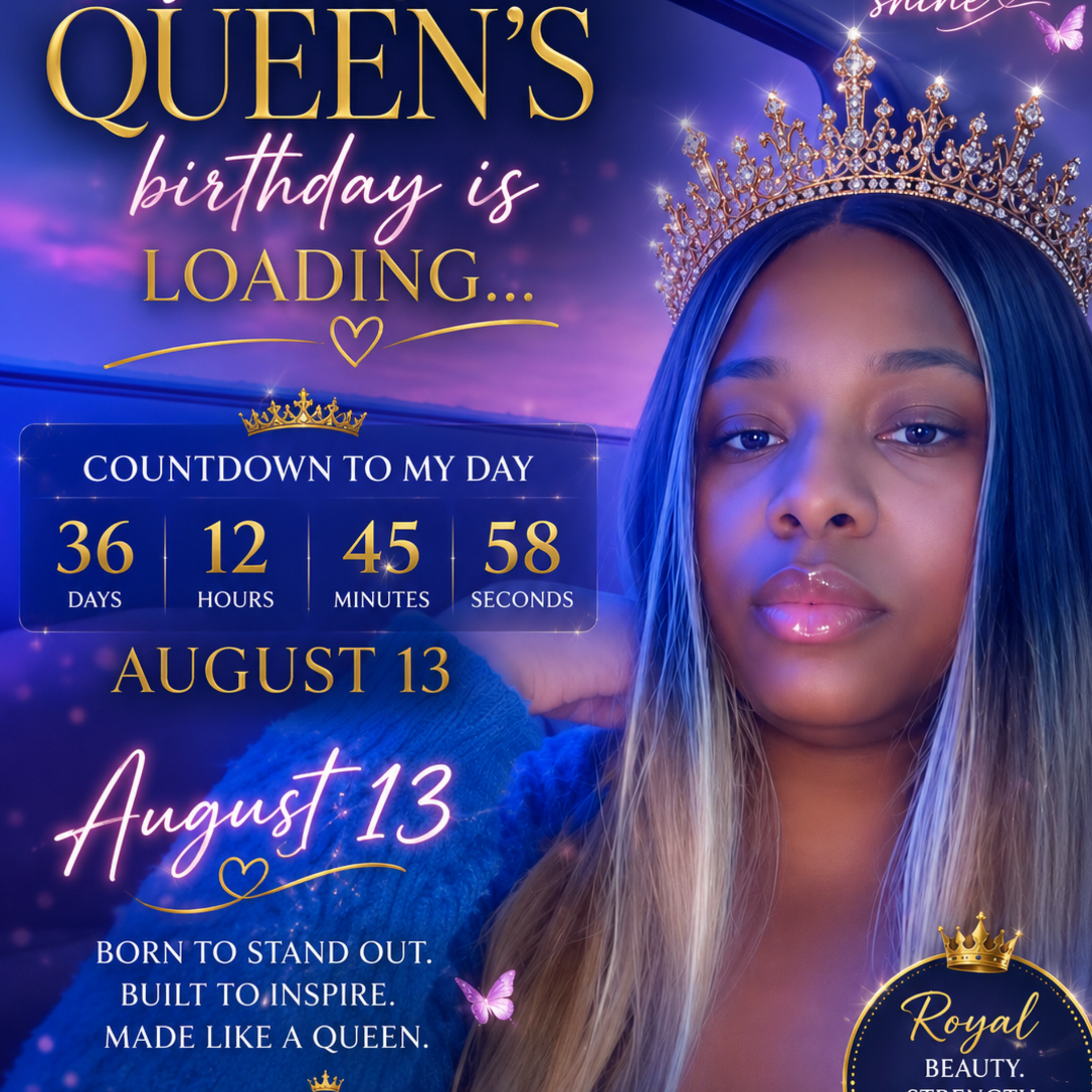 August Queen by Watson-Royal Enterprise cover art