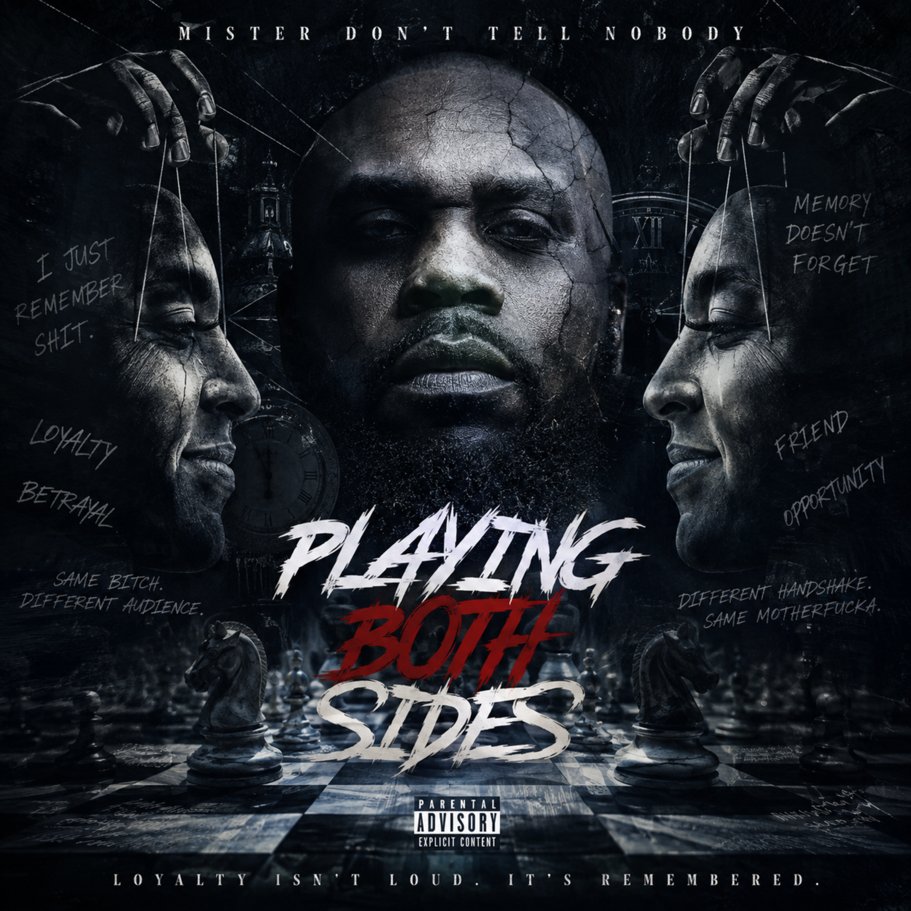 Playing Both Sides by Mister Dont Tell nobody cover art