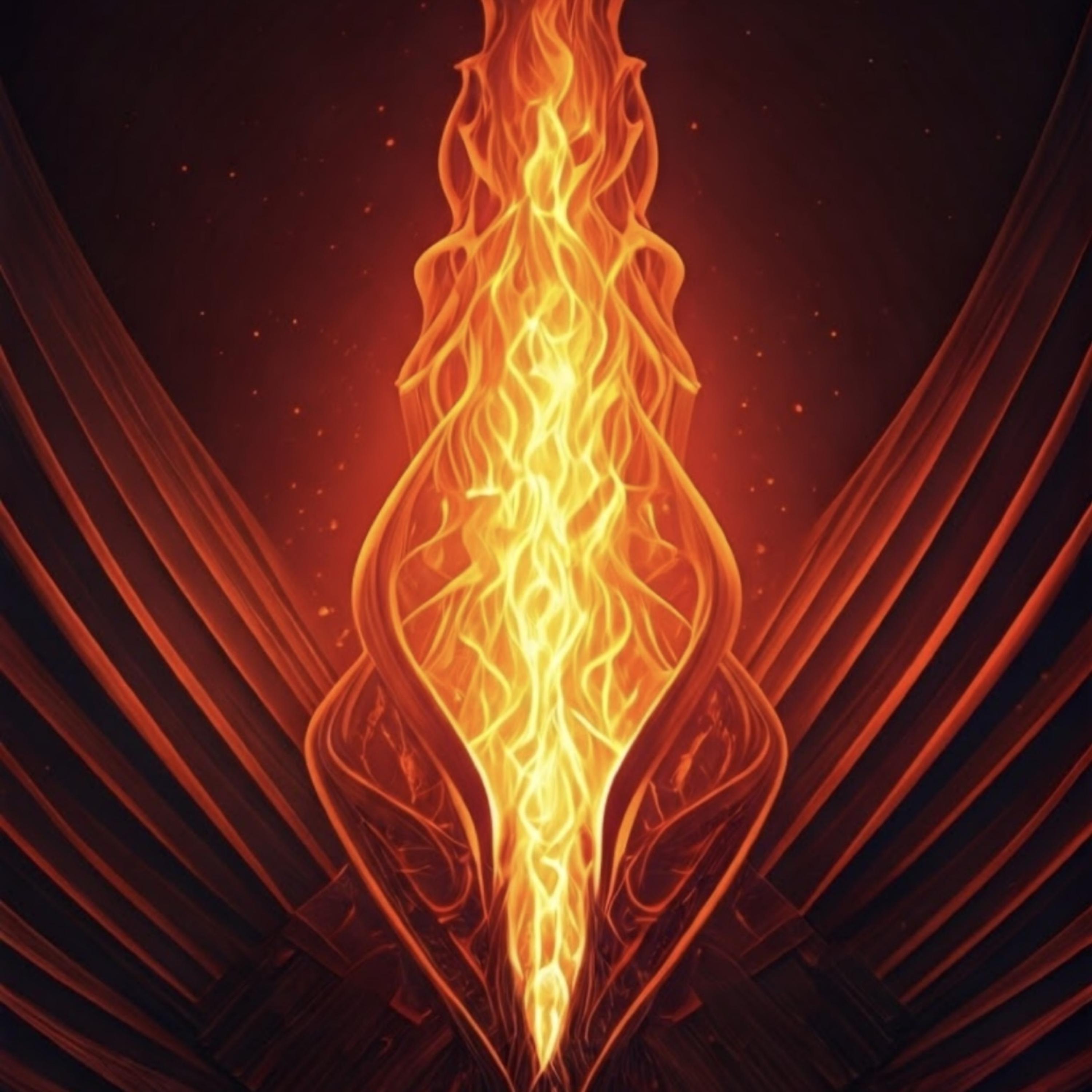 Fire artwork