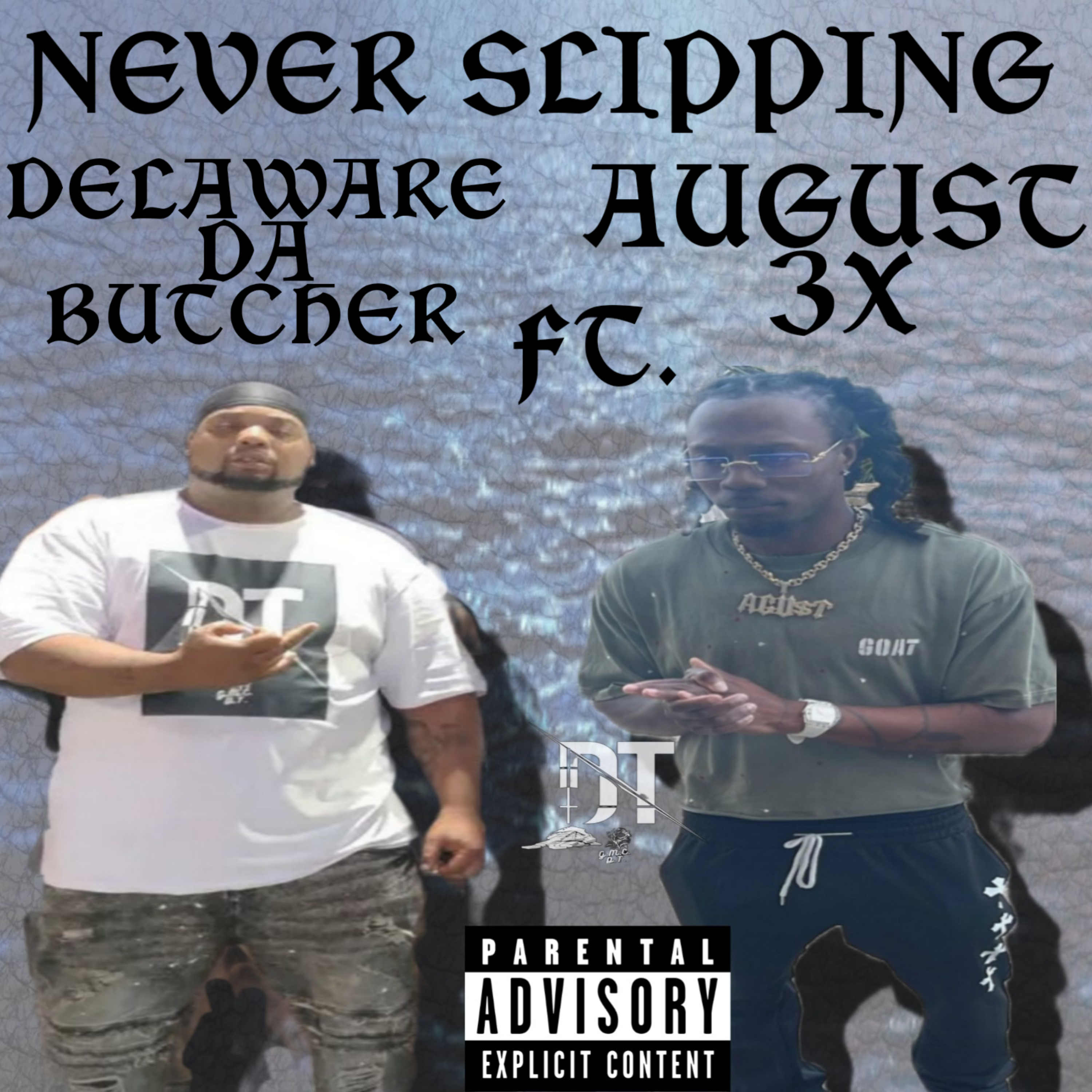 NEVER SLIPPING artwork