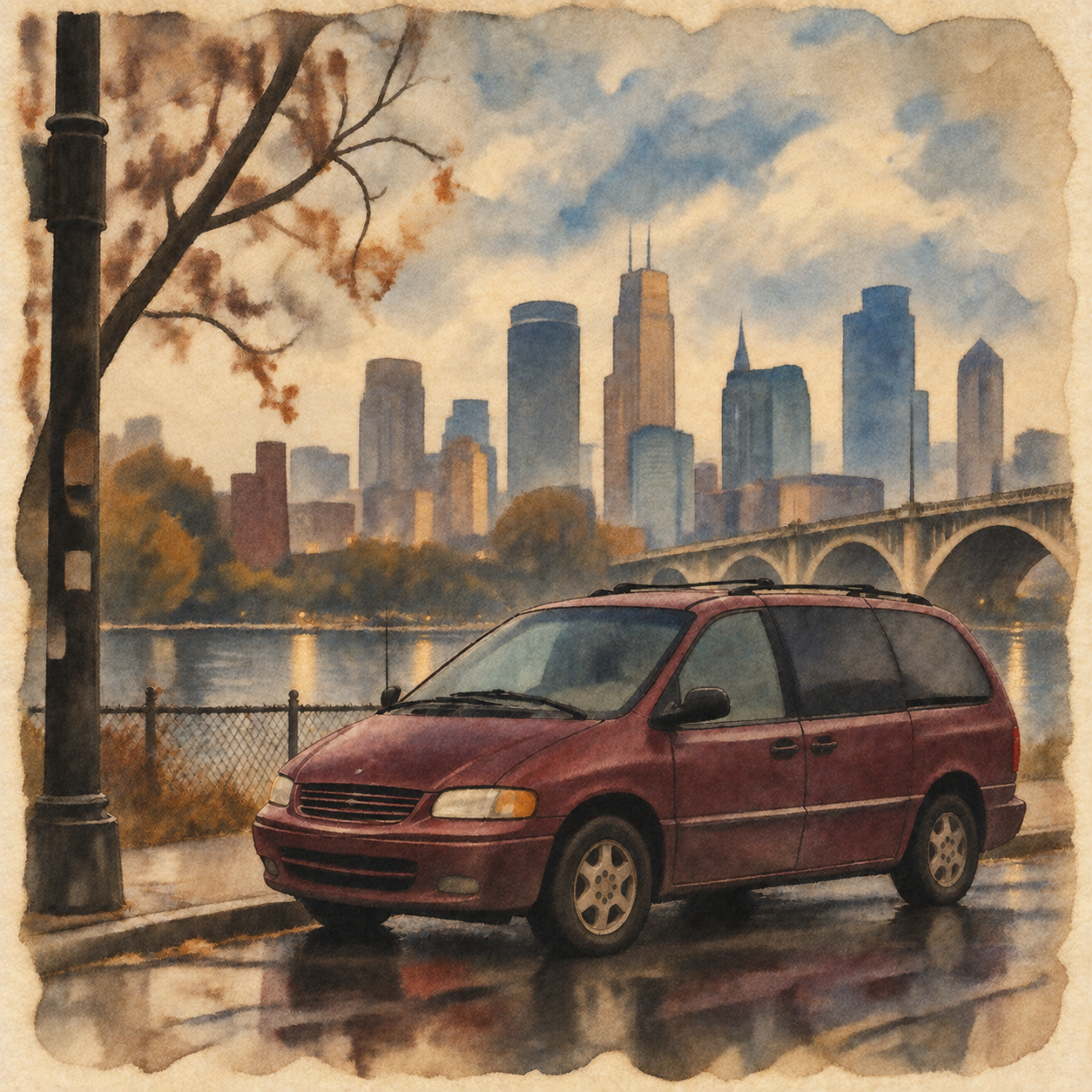 The Minivan by Angelo Bombay cover art