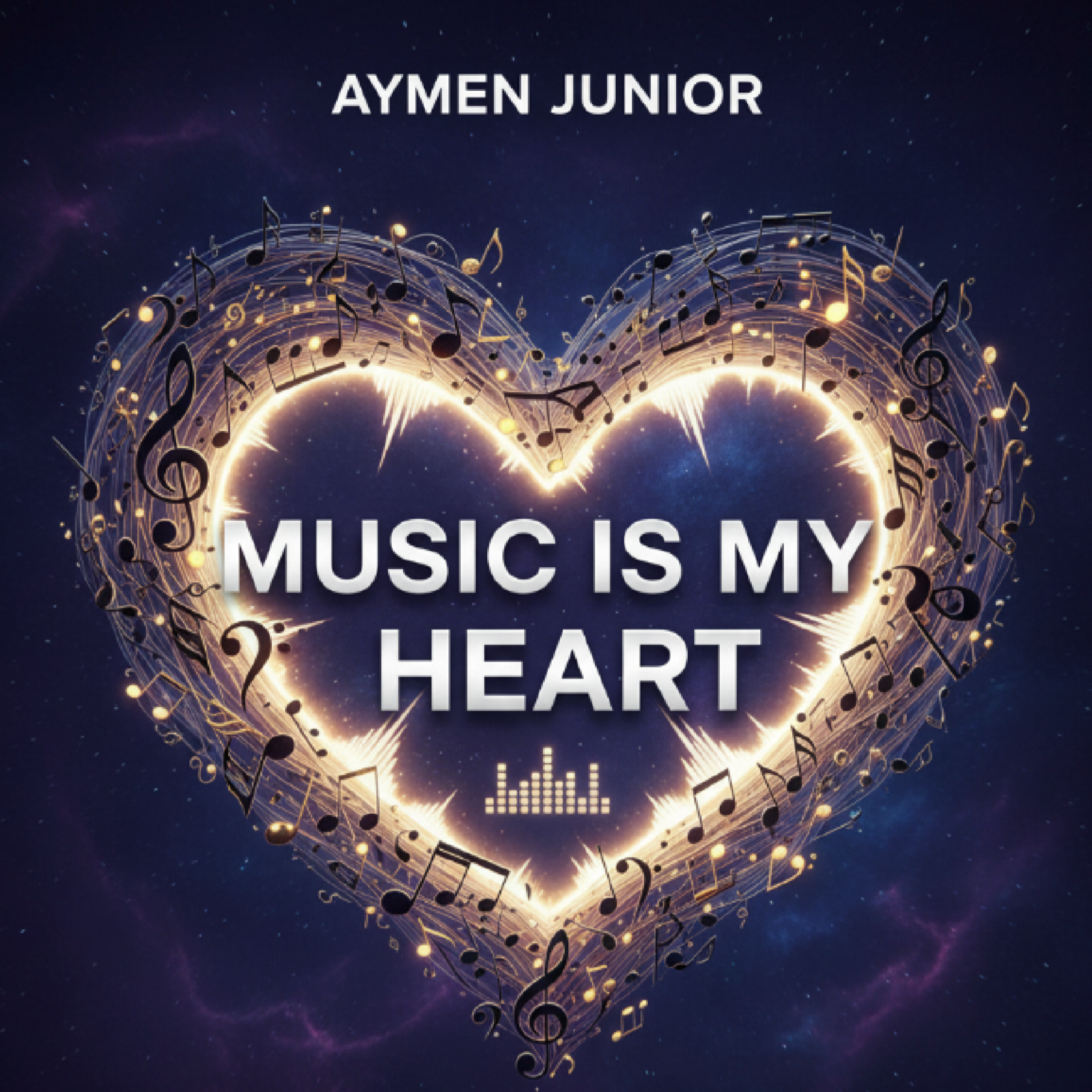 Music is my heart artwork