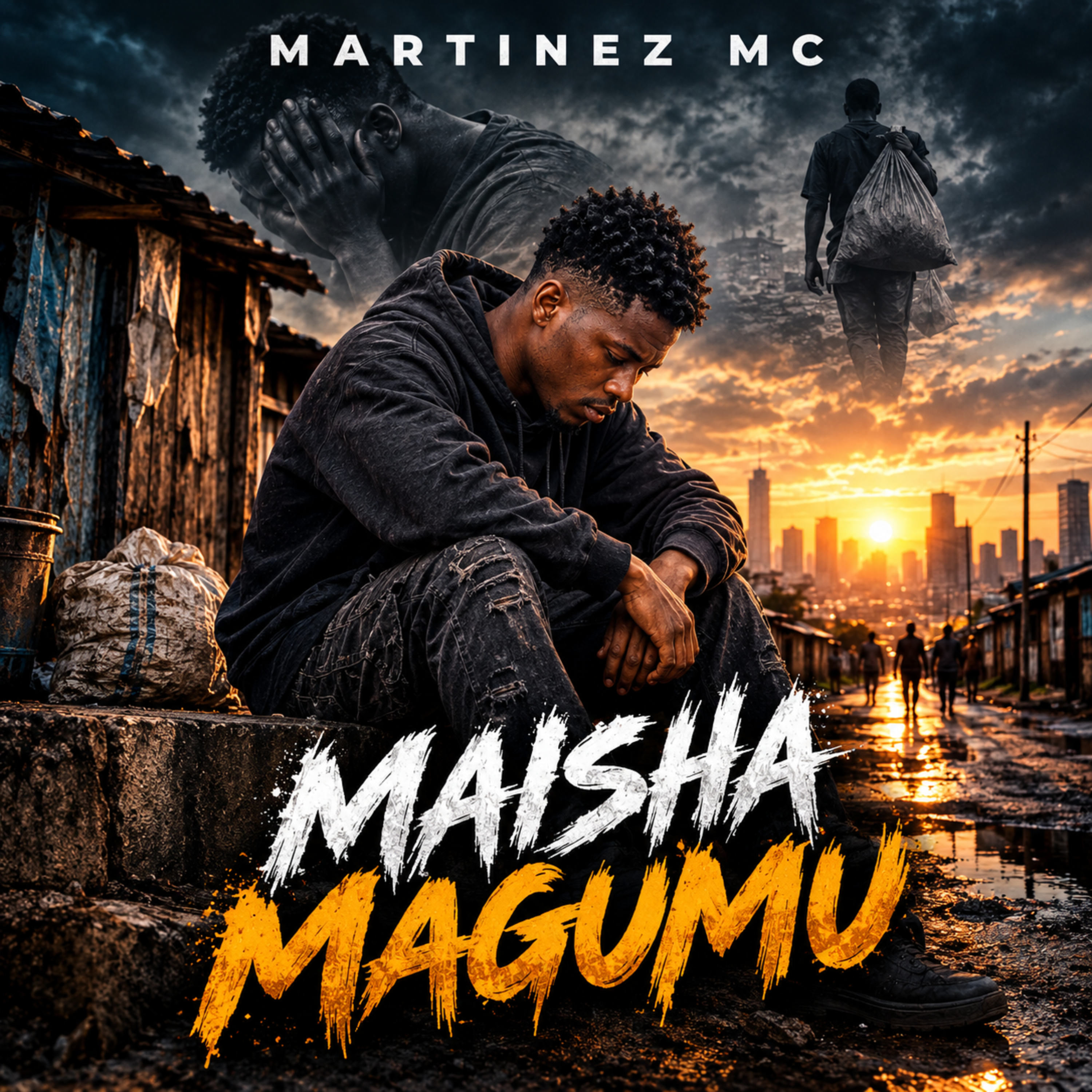 MAISHA MAGUMU by Martinez Mc cover art