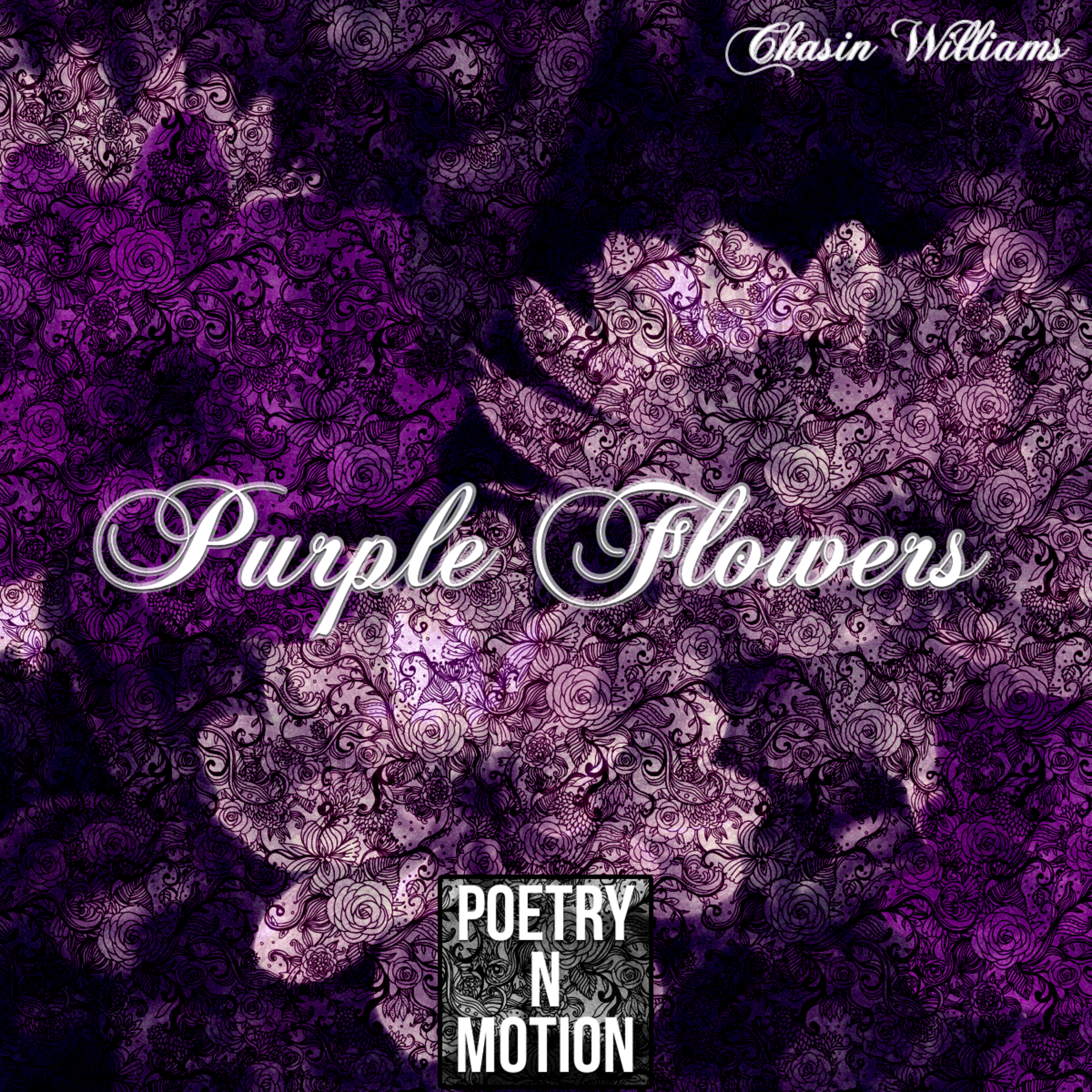 Purple Flowers ~ Poetry N Motion artwork
