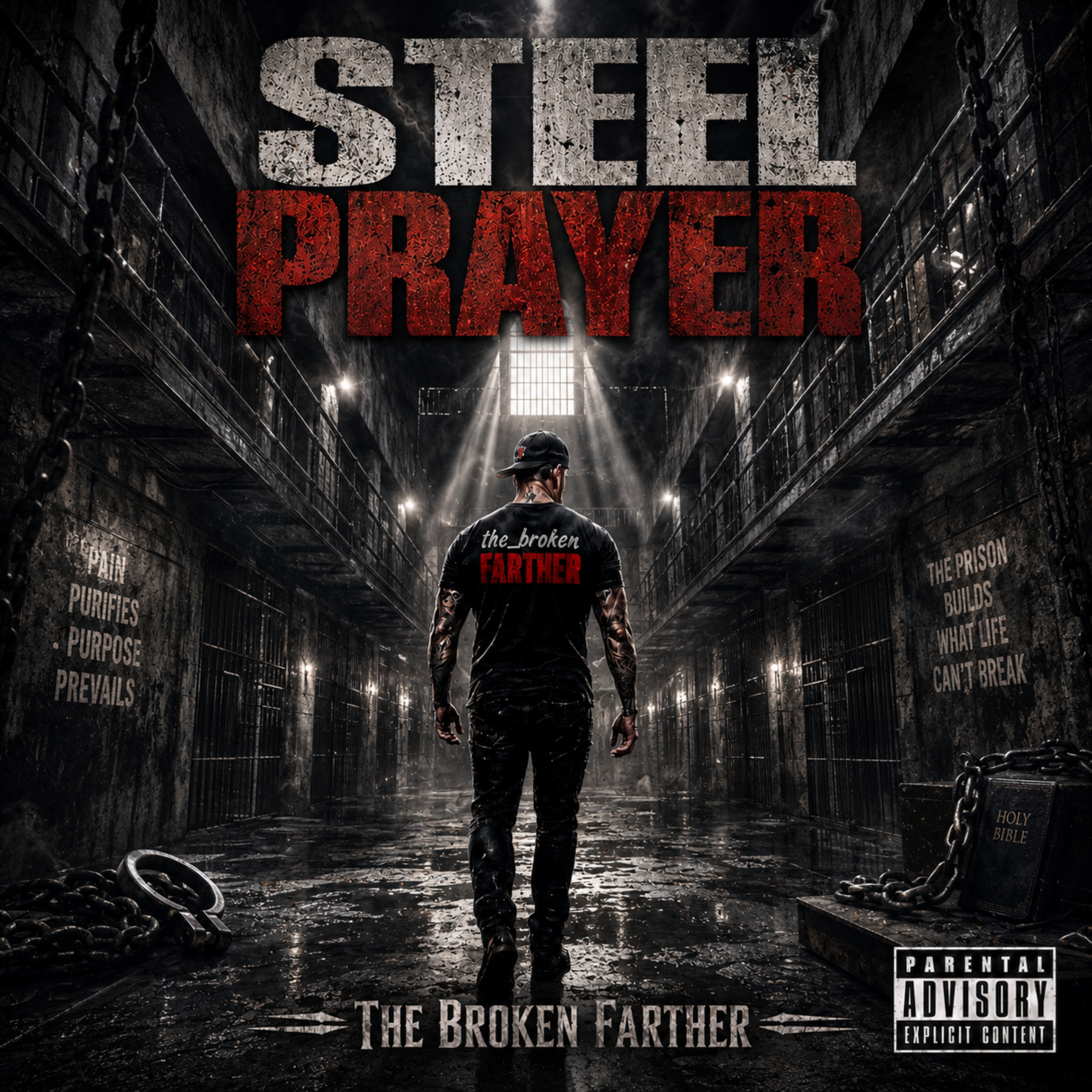STEEL PRAYER by The Broken Farther cover art