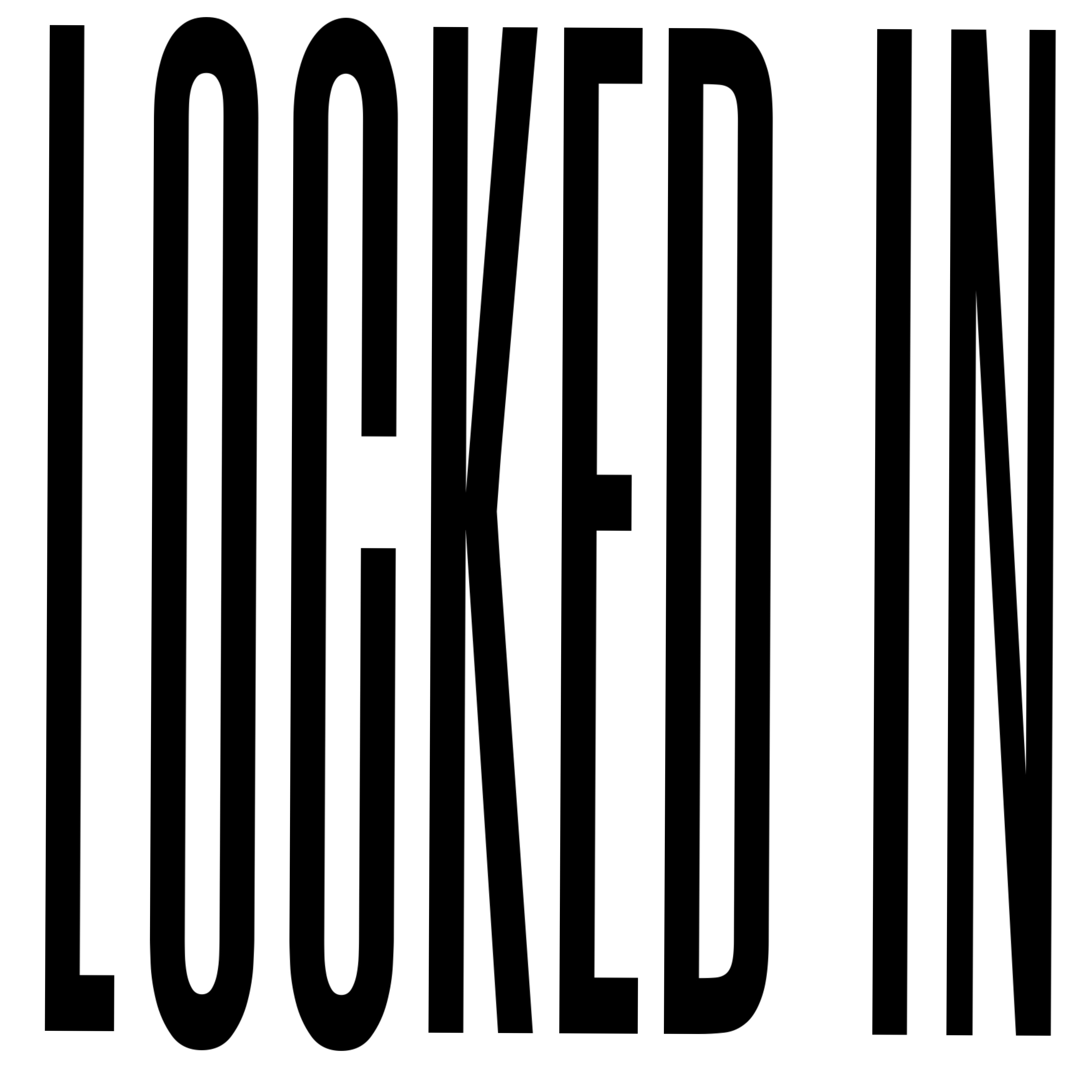 LOCKED IN artwork