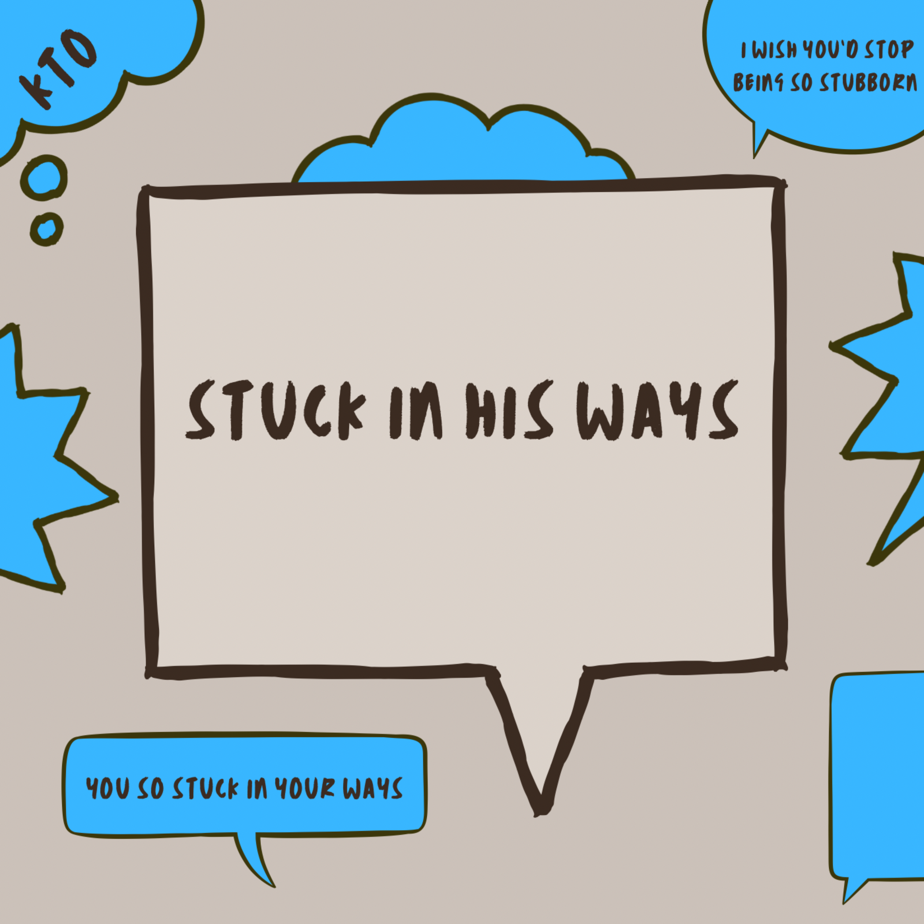 Stuck In His Ways artwork