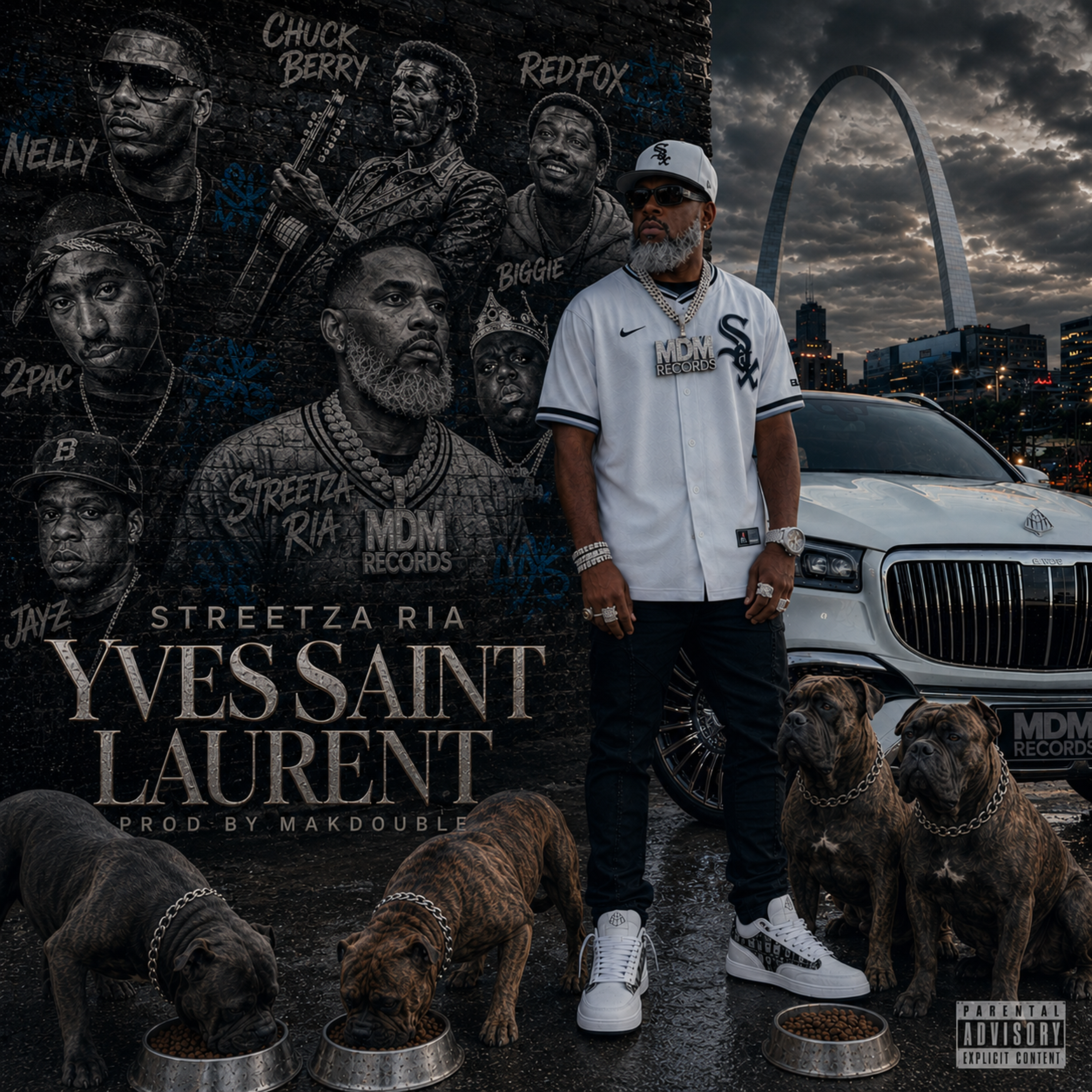 Yves Saint Laurent by Streetza Ria cover art